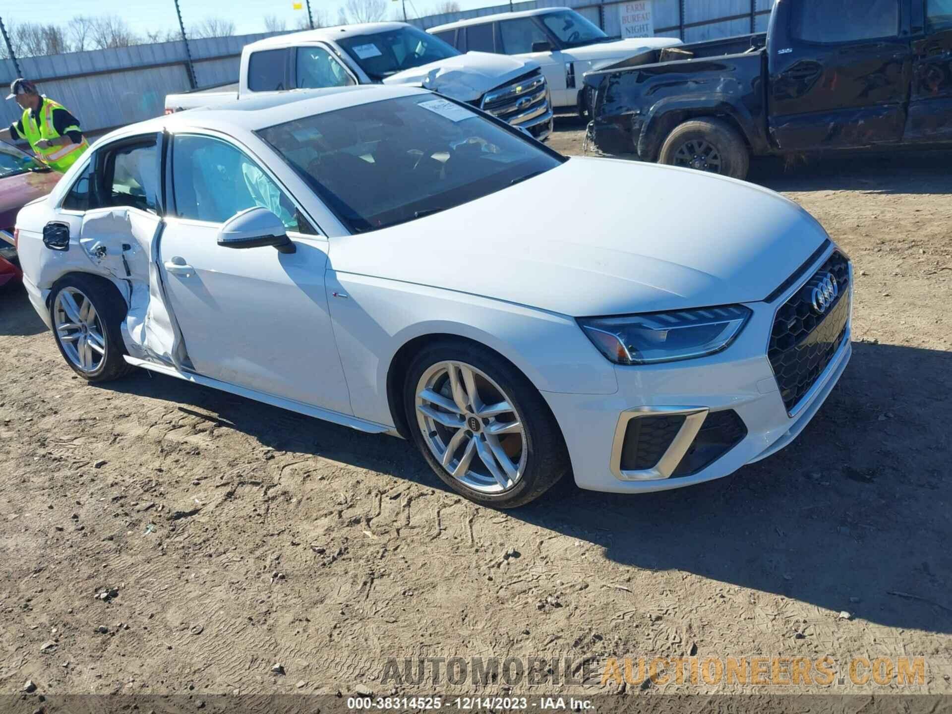 WAUEAAF4XNN013736 AUDI A4 2022