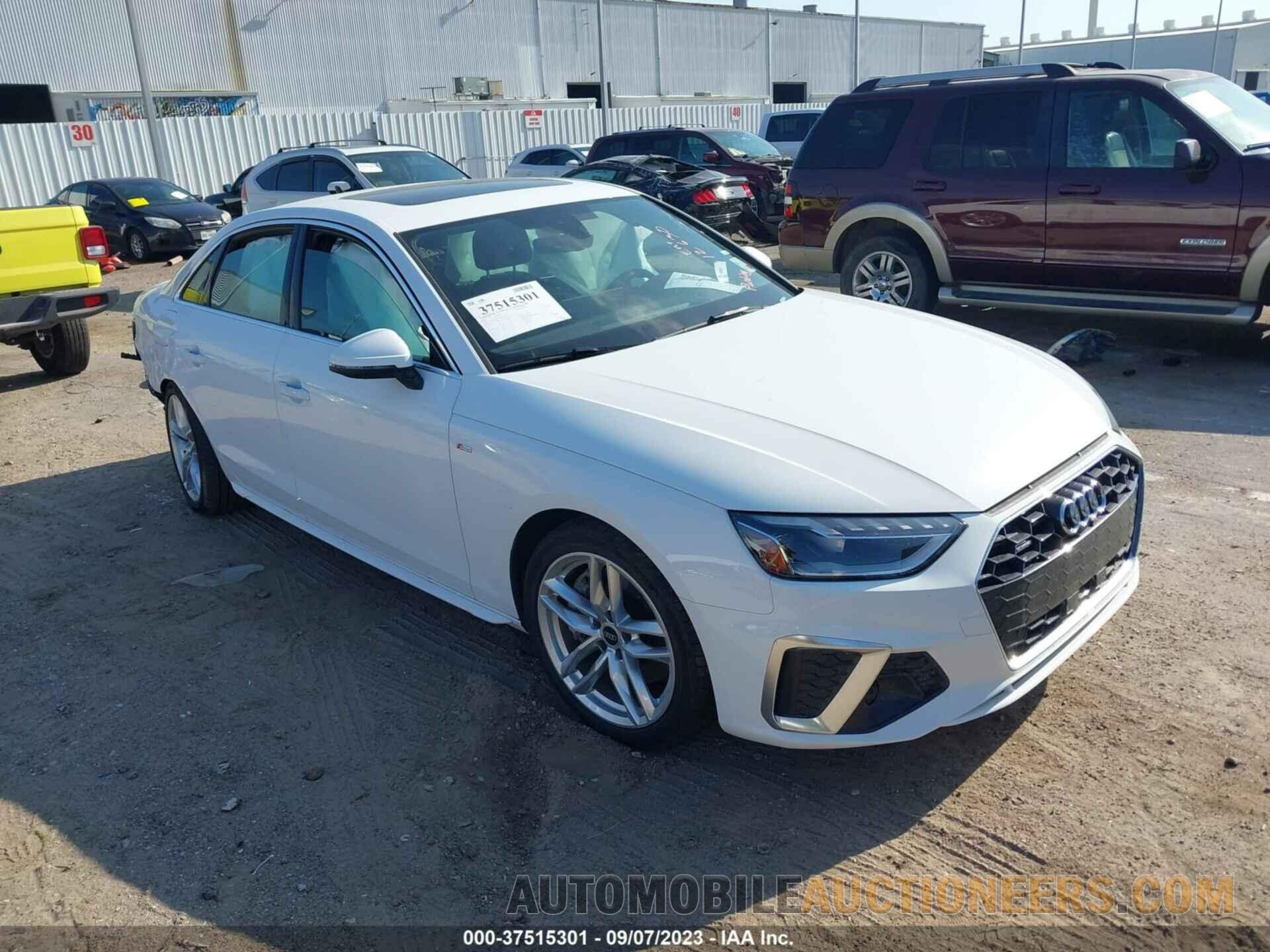 WAUEAAF4XPA031275 AUDI A4 SEDAN 2023