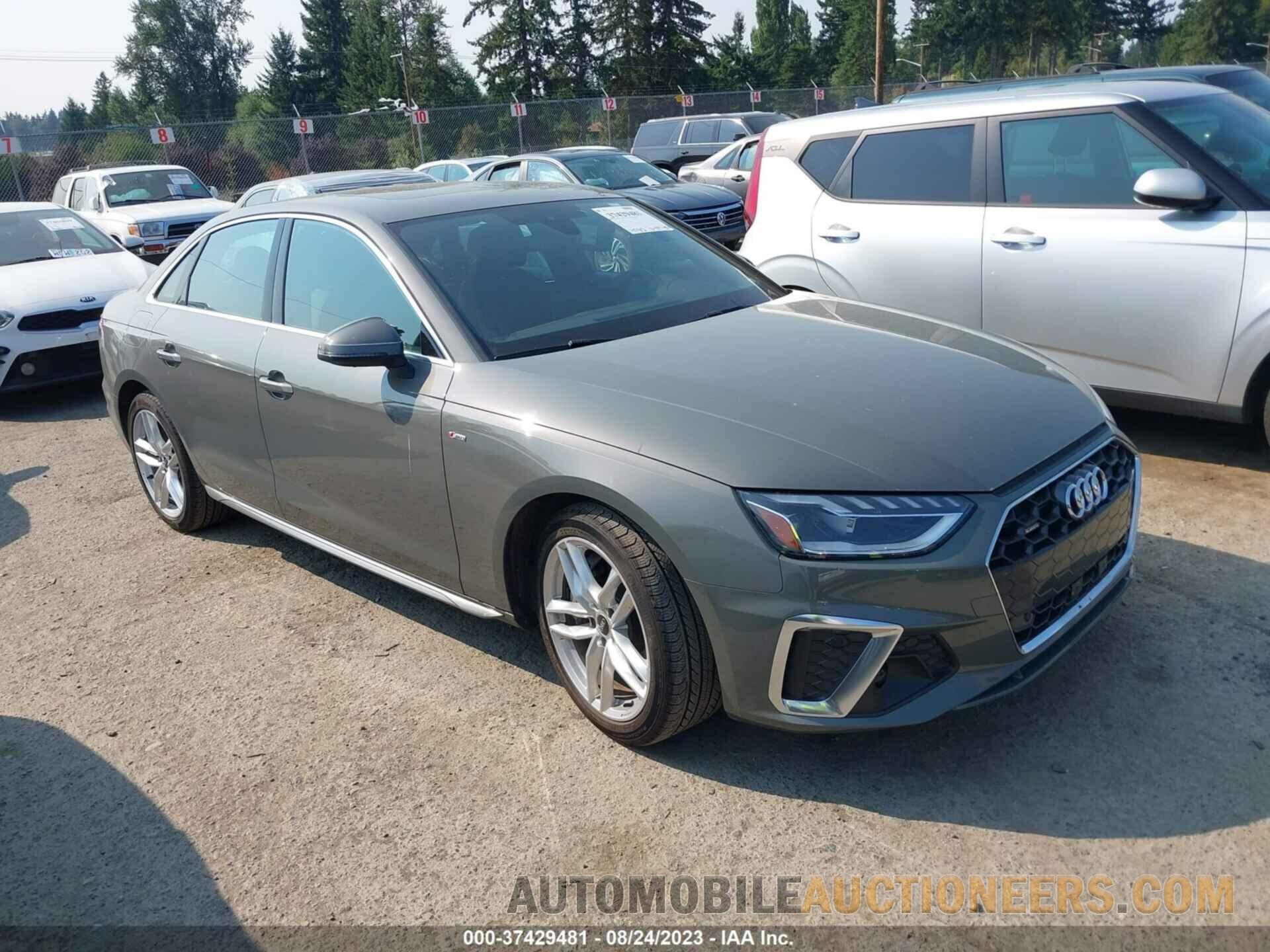 WAUEAAF4XPN011293 AUDI A4 SEDAN 2023