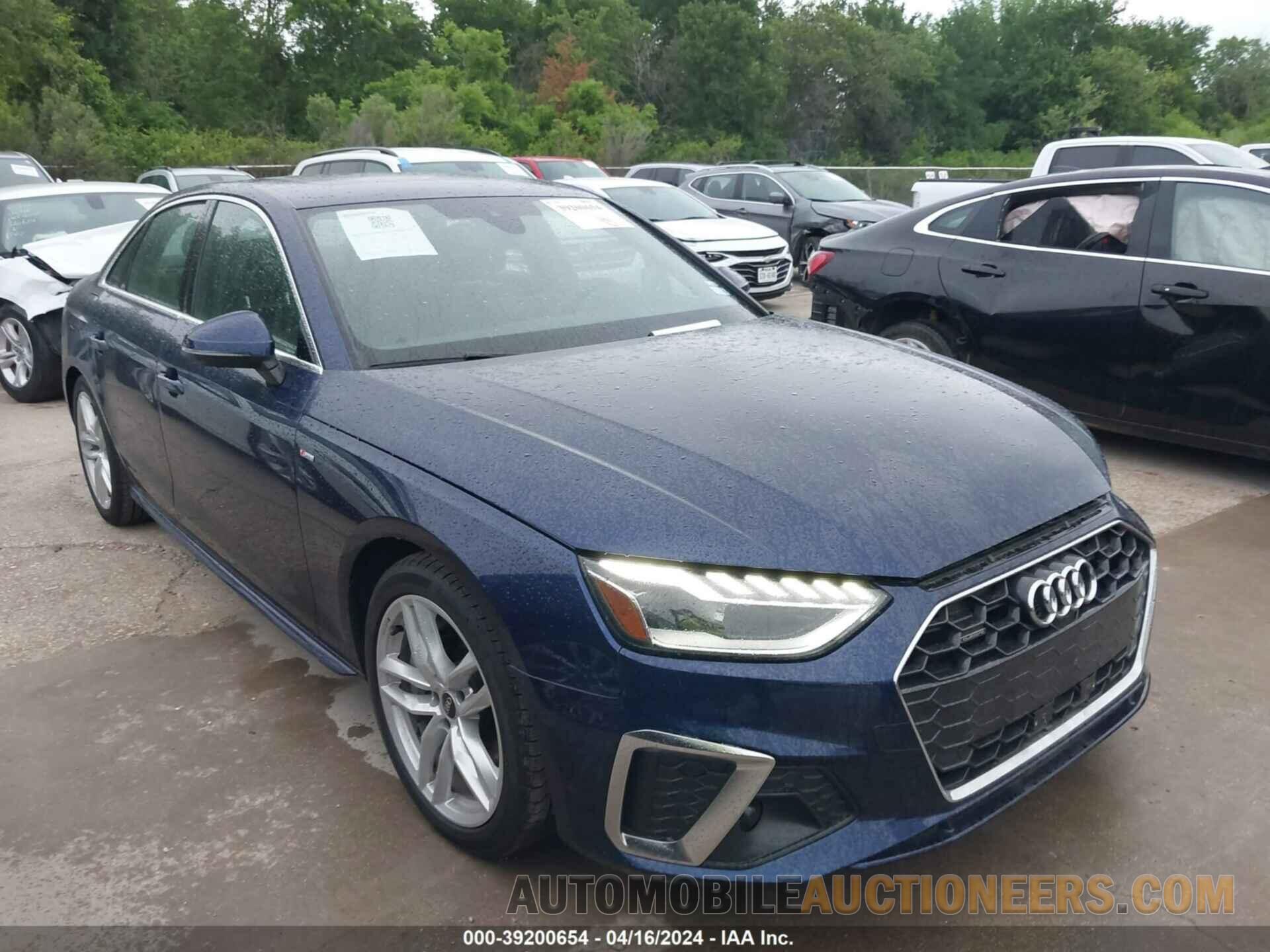 WAUEAAF4XRN004914 AUDI A4 2024