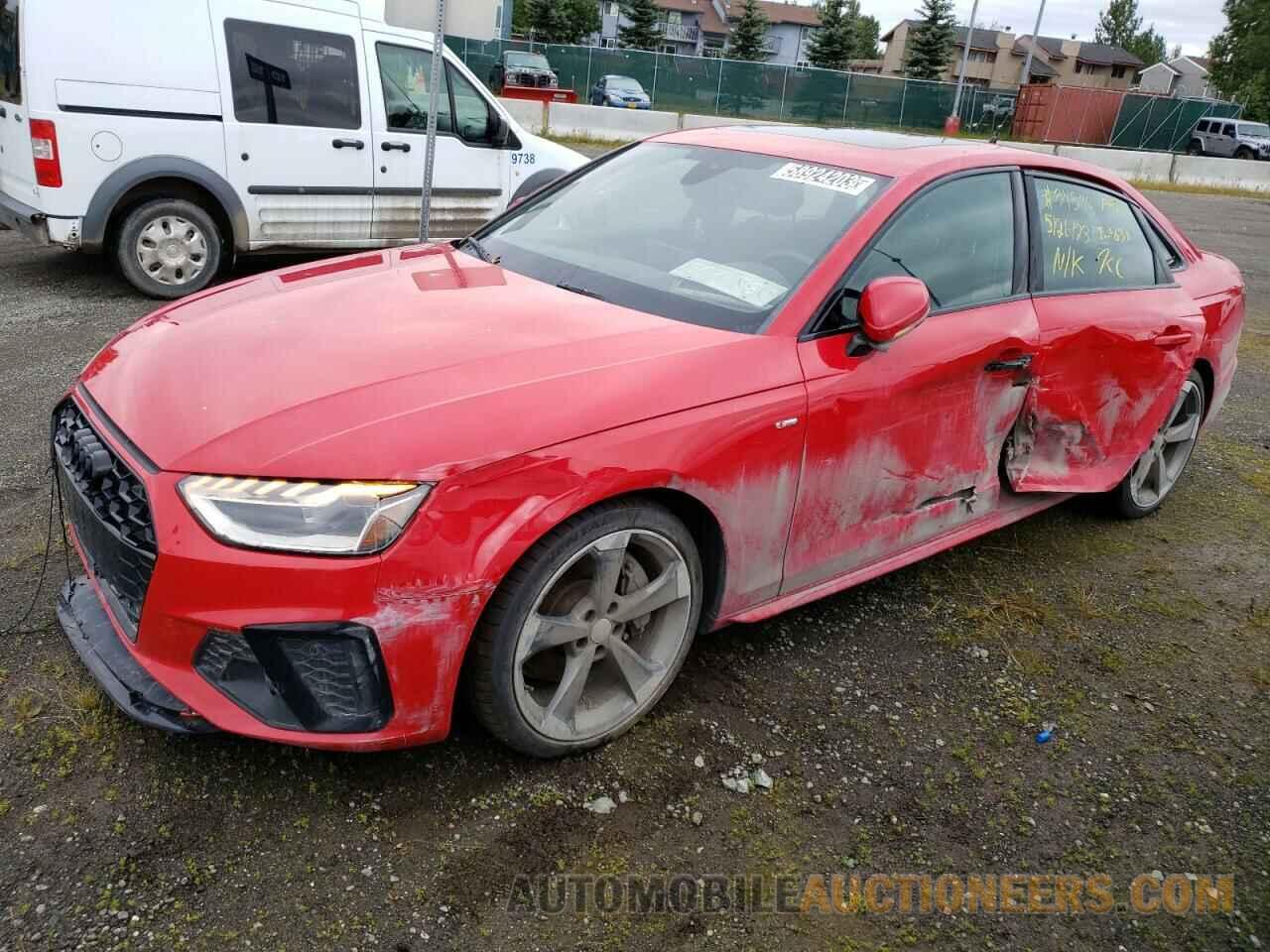 WAUEABF48MA040526 AUDI A4 2021