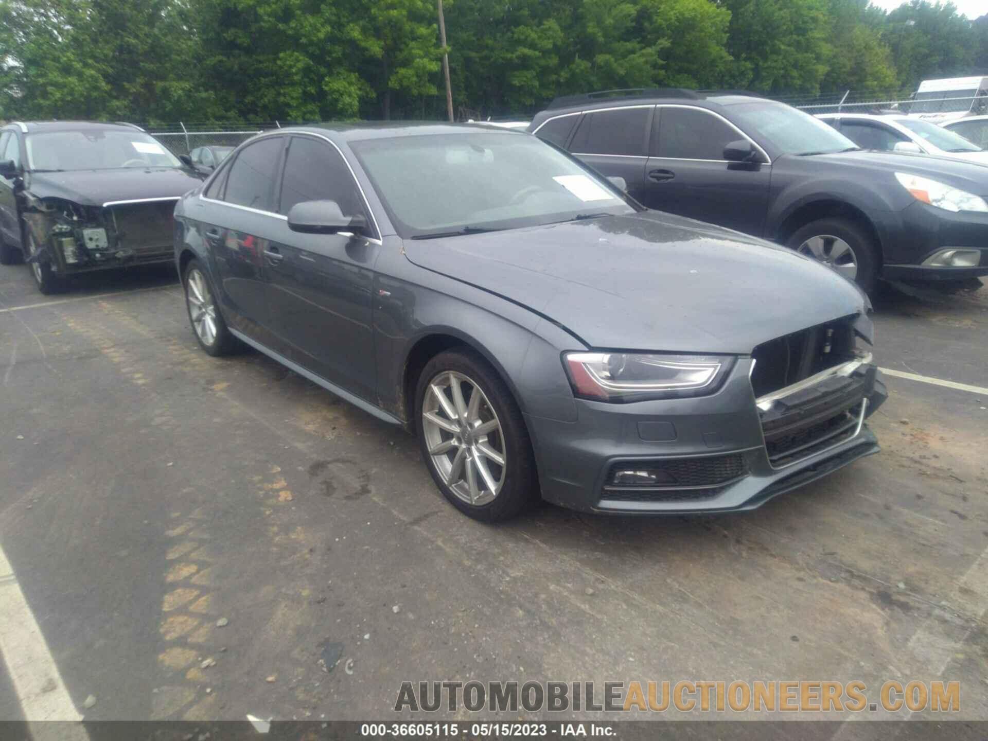 WAUEFAFL0FN016249 AUDI A4 2015