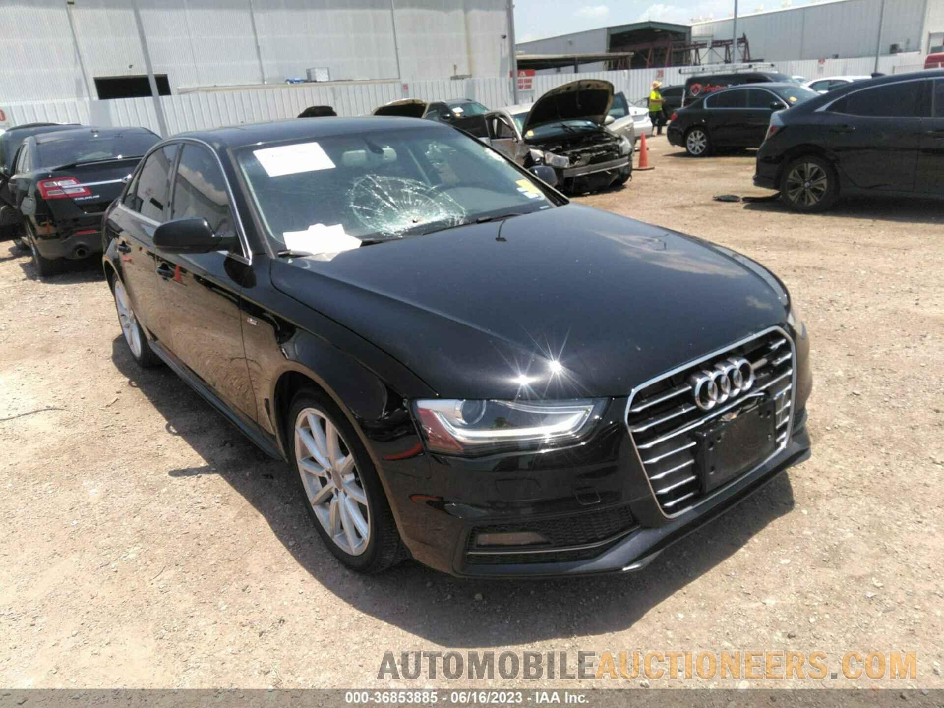 WAUEFAFL1FN020441 AUDI A4 2015