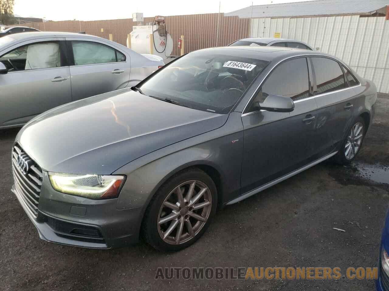 WAUEFAFL1GN004337 AUDI A4 2016