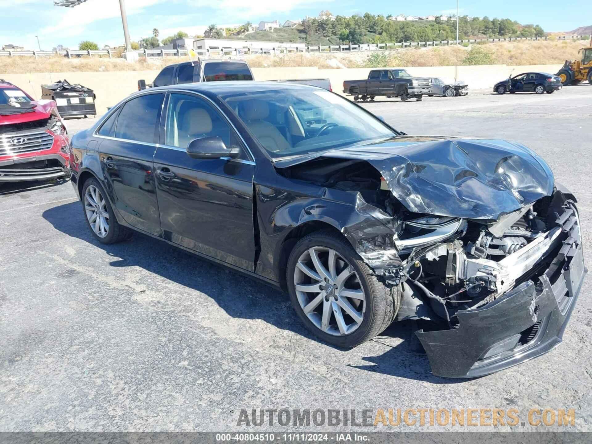 WAUEFAFL2DN035205 AUDI A4 2013