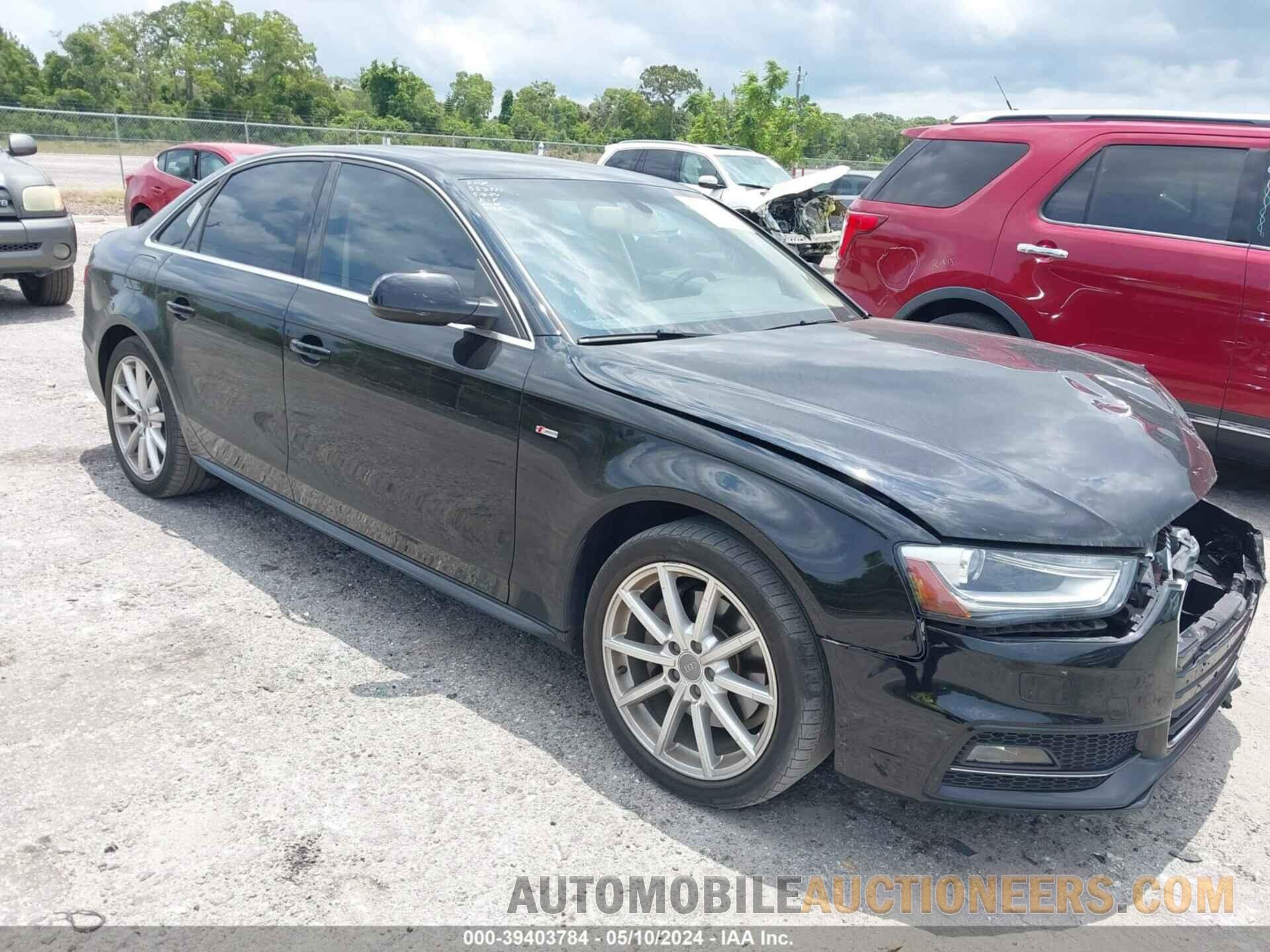 WAUEFAFL4FN017114 AUDI A4 2015