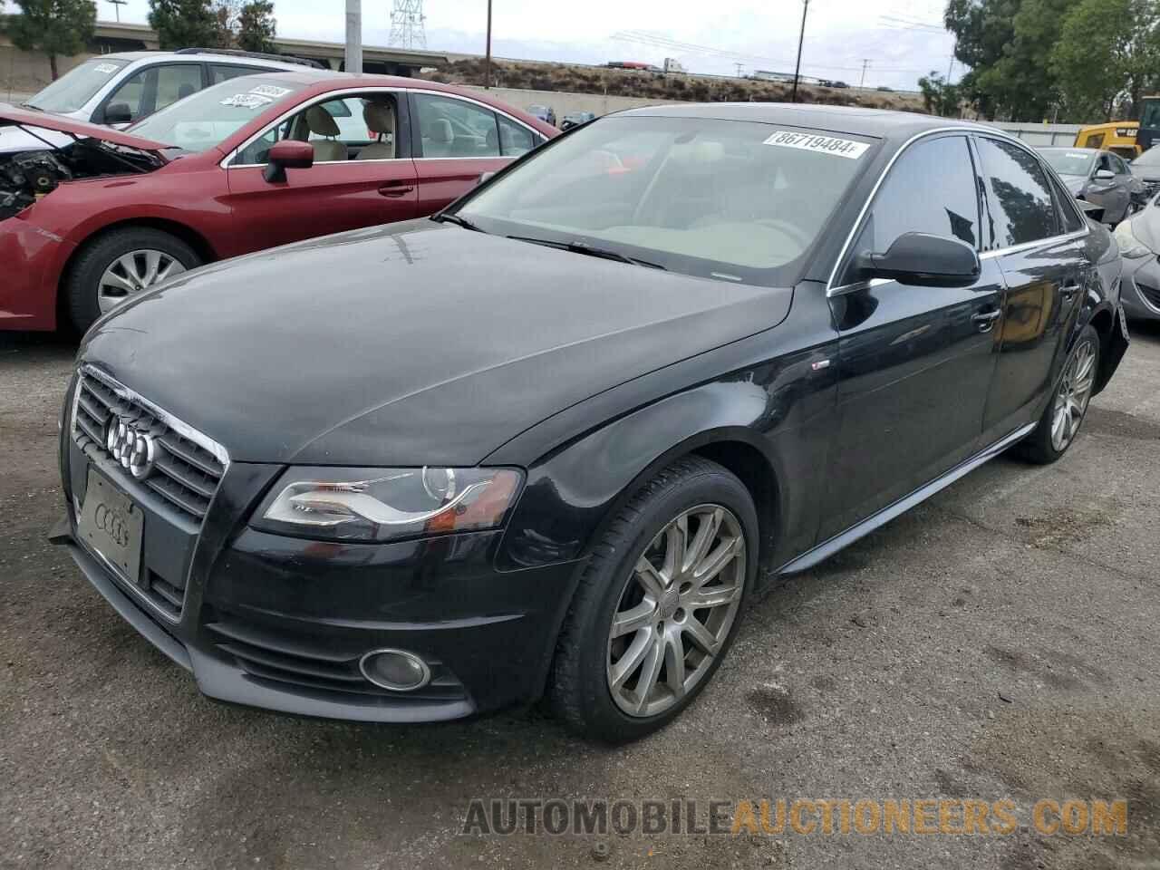 WAUEFAFL5CN006361 AUDI A4 2012