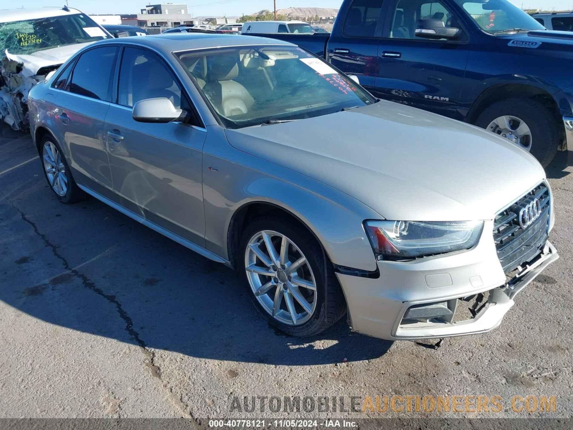 WAUEFAFL5EN021719 AUDI A4 2014