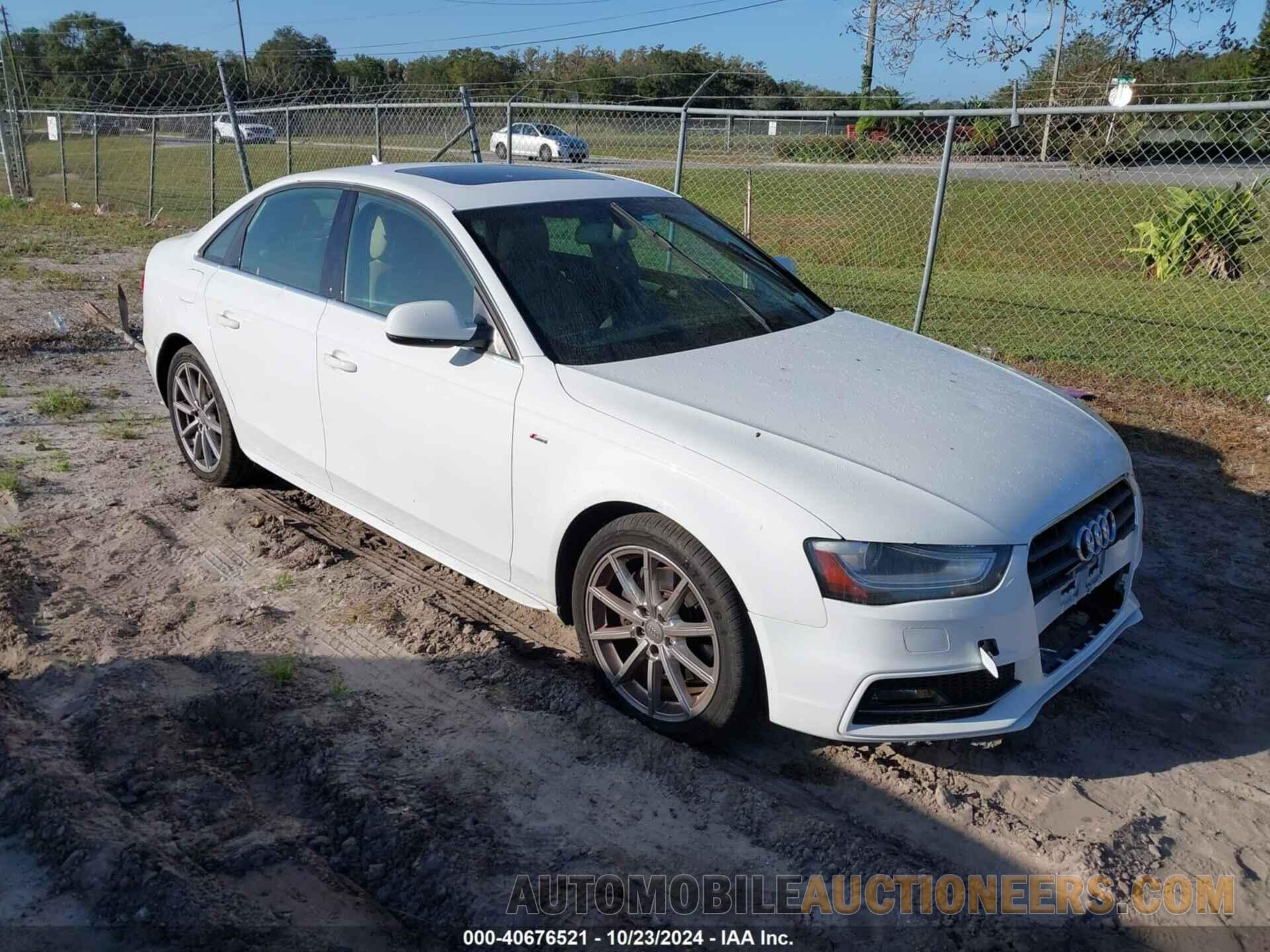 WAUEFAFL5FN031765 AUDI A4 2015