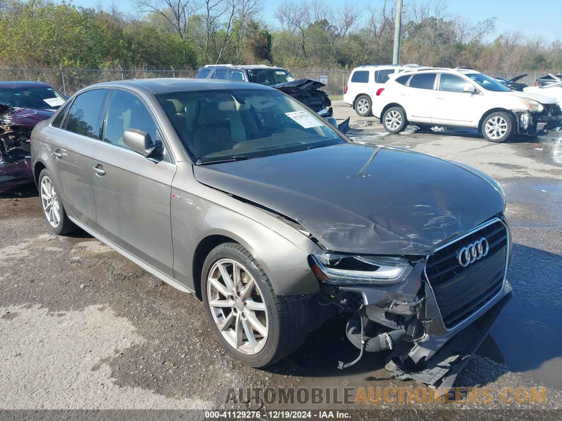 WAUEFAFL5FN039865 AUDI A4 2015