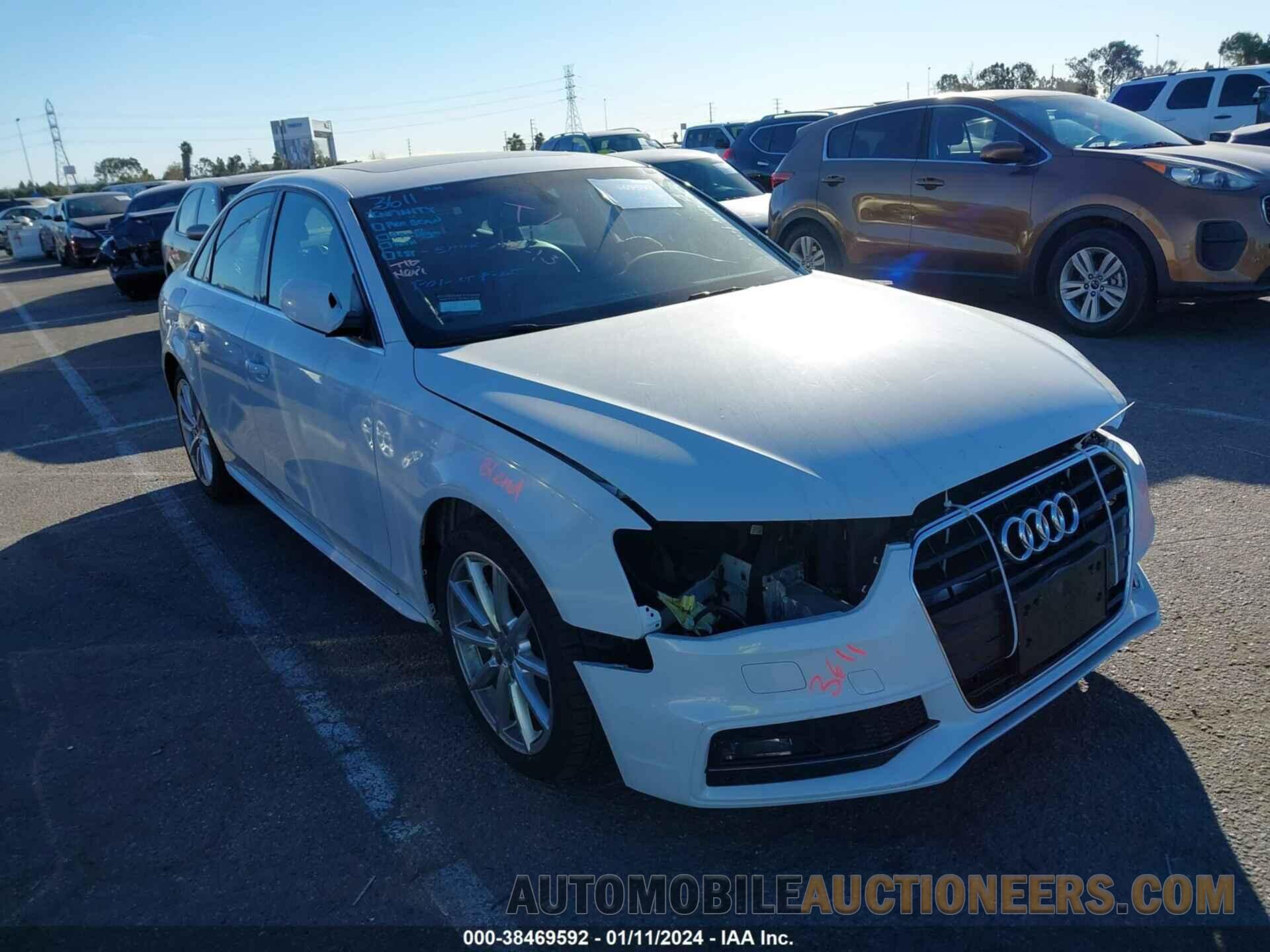 WAUEFAFL6GN011199 AUDI A4 2016