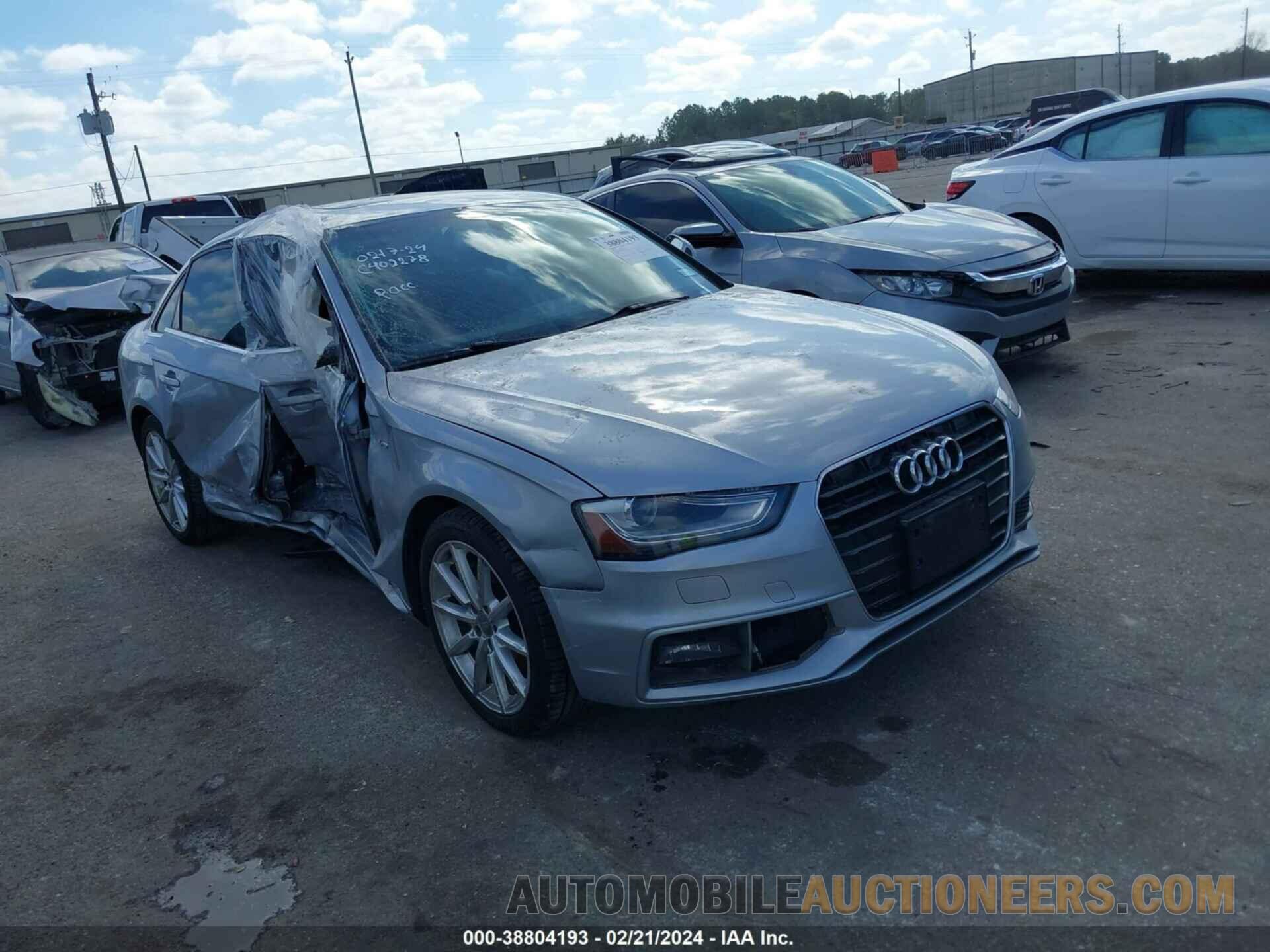 WAUEFAFL7FA061647 AUDI A4 2015