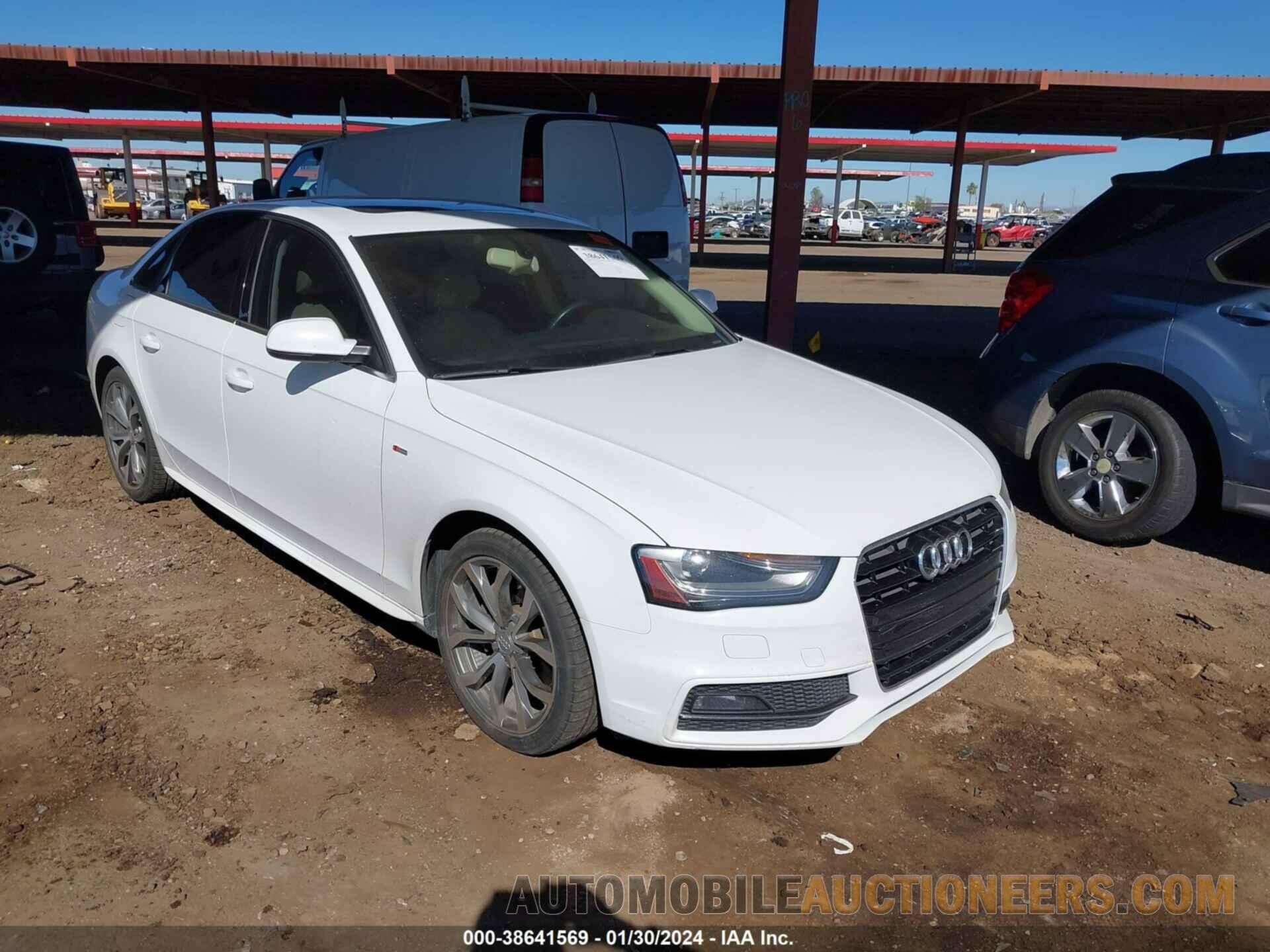 WAUEFAFL8FA049698 AUDI A4 2015