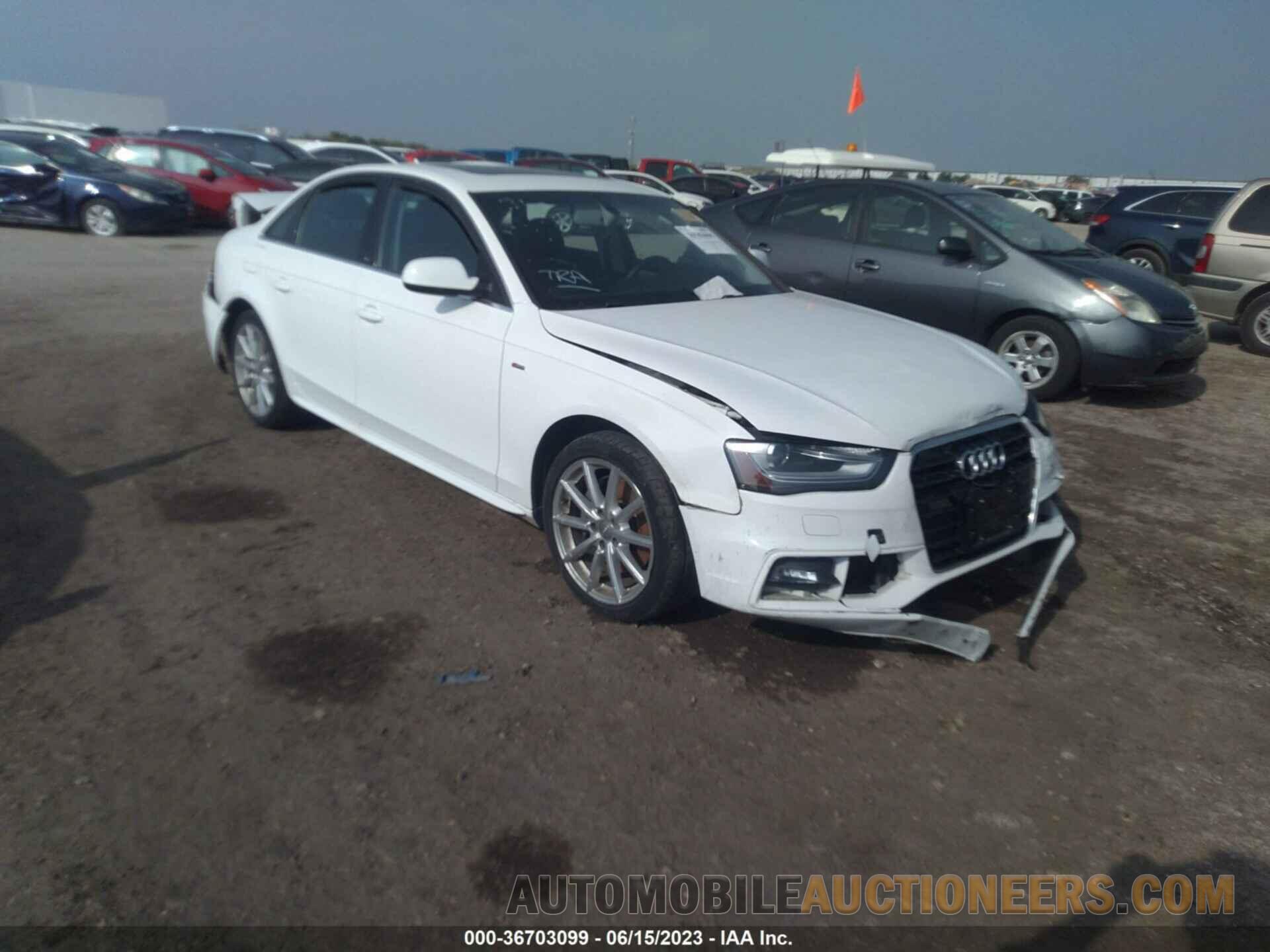 WAUEFAFL8GN013715 AUDI A4 2016