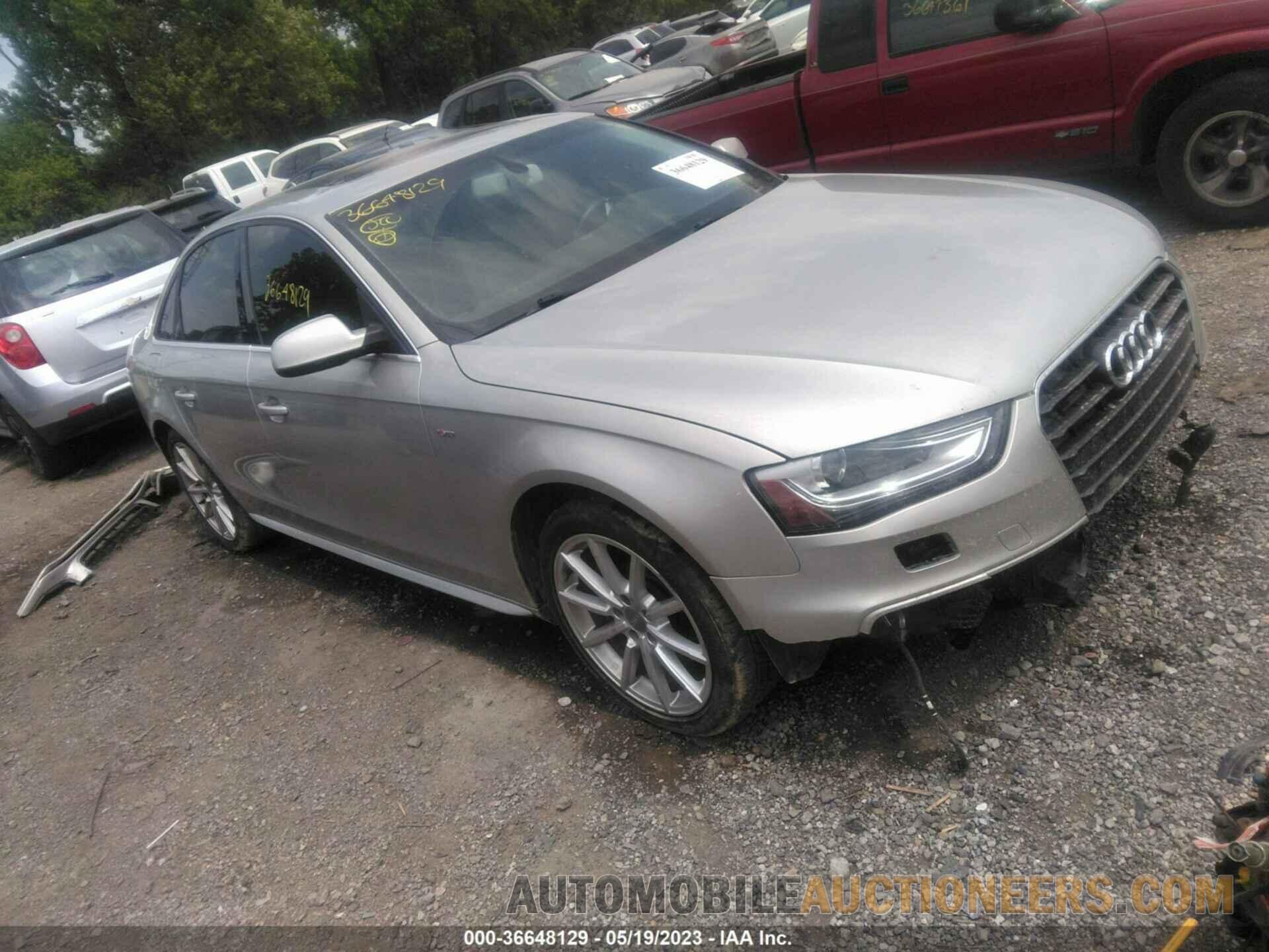 WAUEFAFL9FN037102 AUDI A4 2015