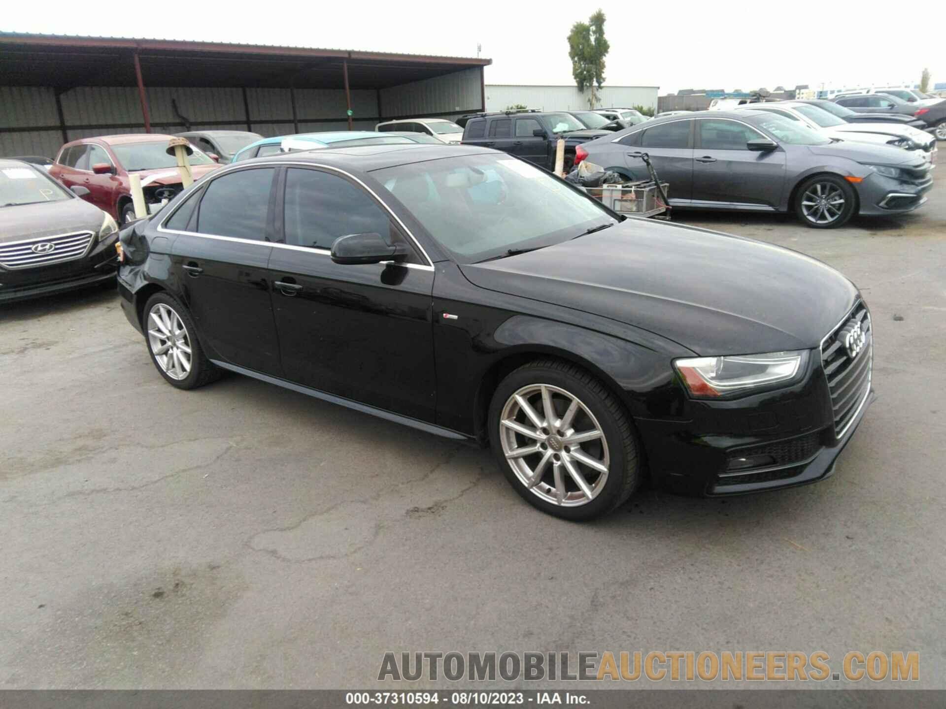 WAUEFAFL9GN012864 AUDI A4 2016