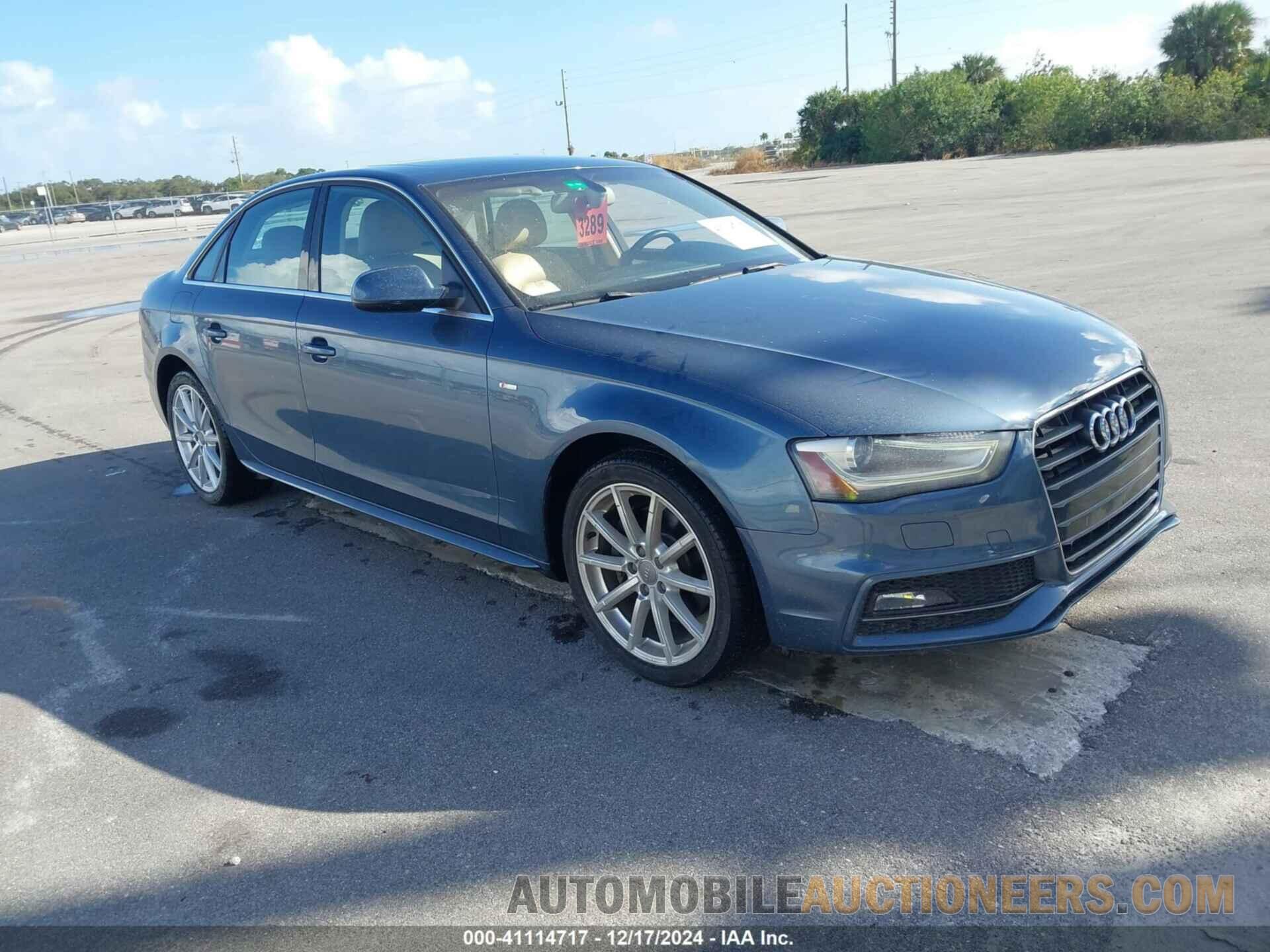 WAUEFAFLXFN005663 AUDI A4 2015