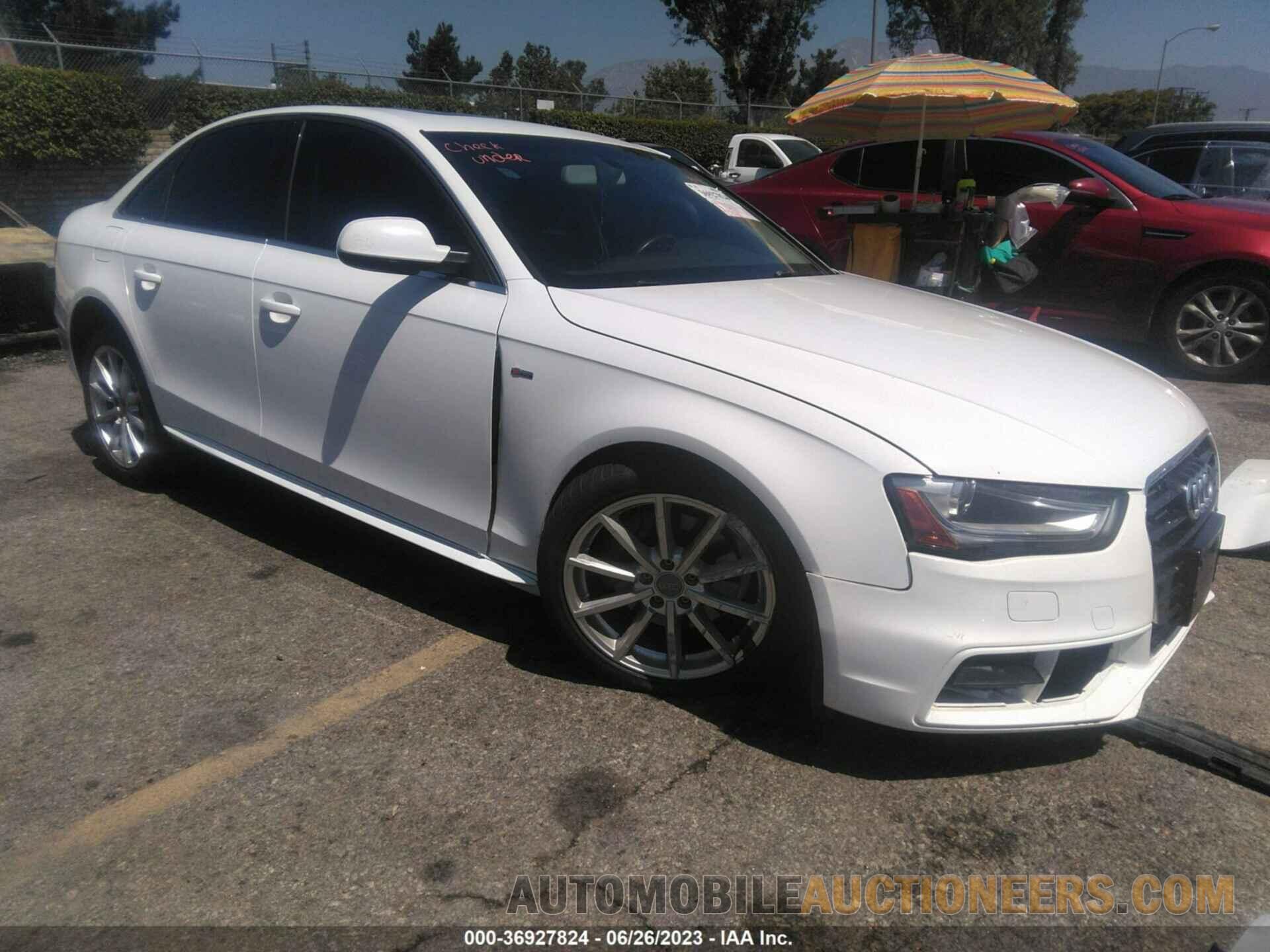 WAUEFAFLXFN013424 AUDI A4 2015