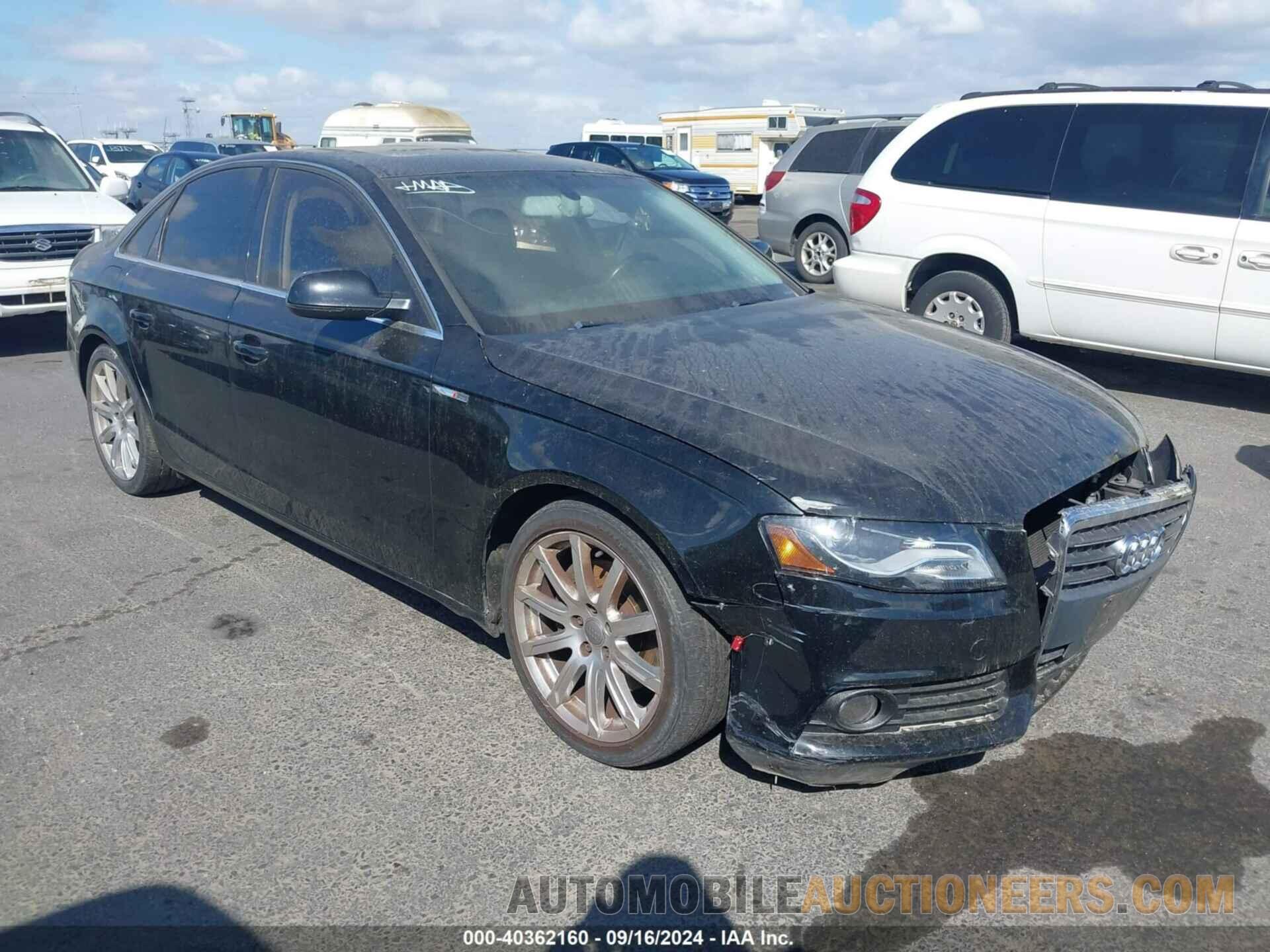 WAUEFBFL2BN015278 AUDI A4 2011