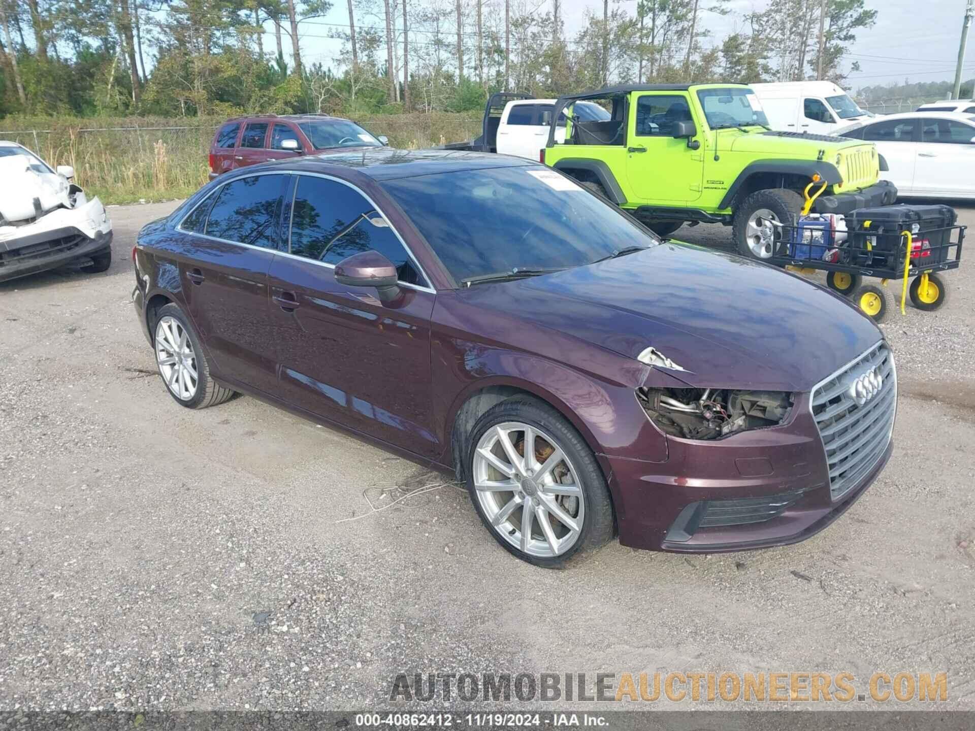 WAUEFGFFXF1039378 AUDI A3 2015