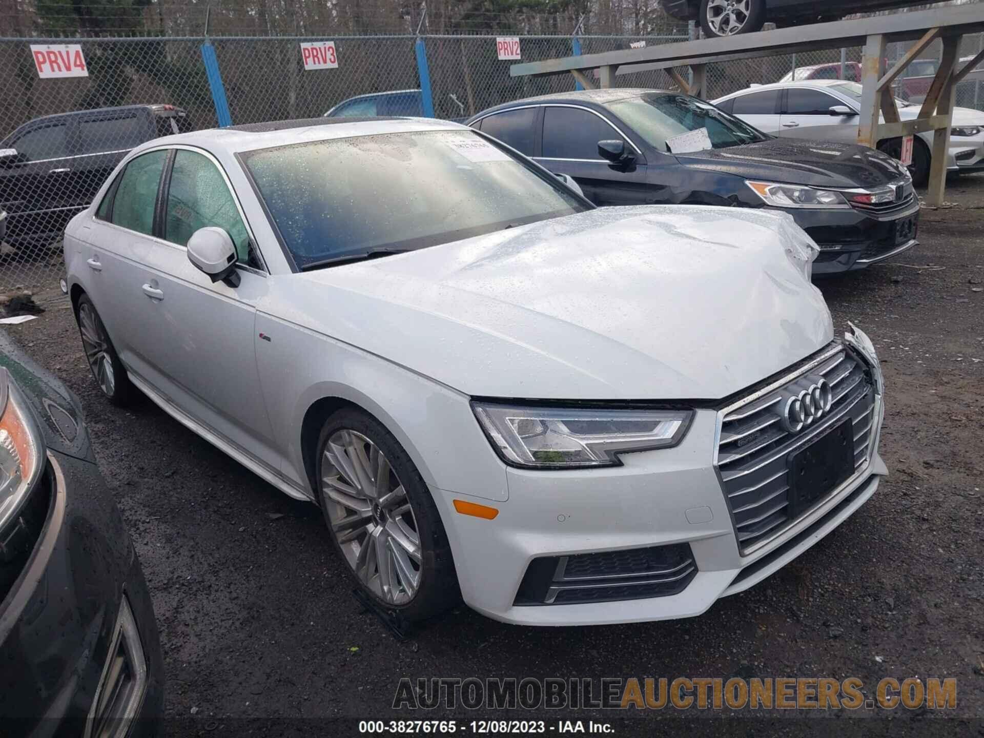 WAUENAF40HN009784 AUDI A4 2017