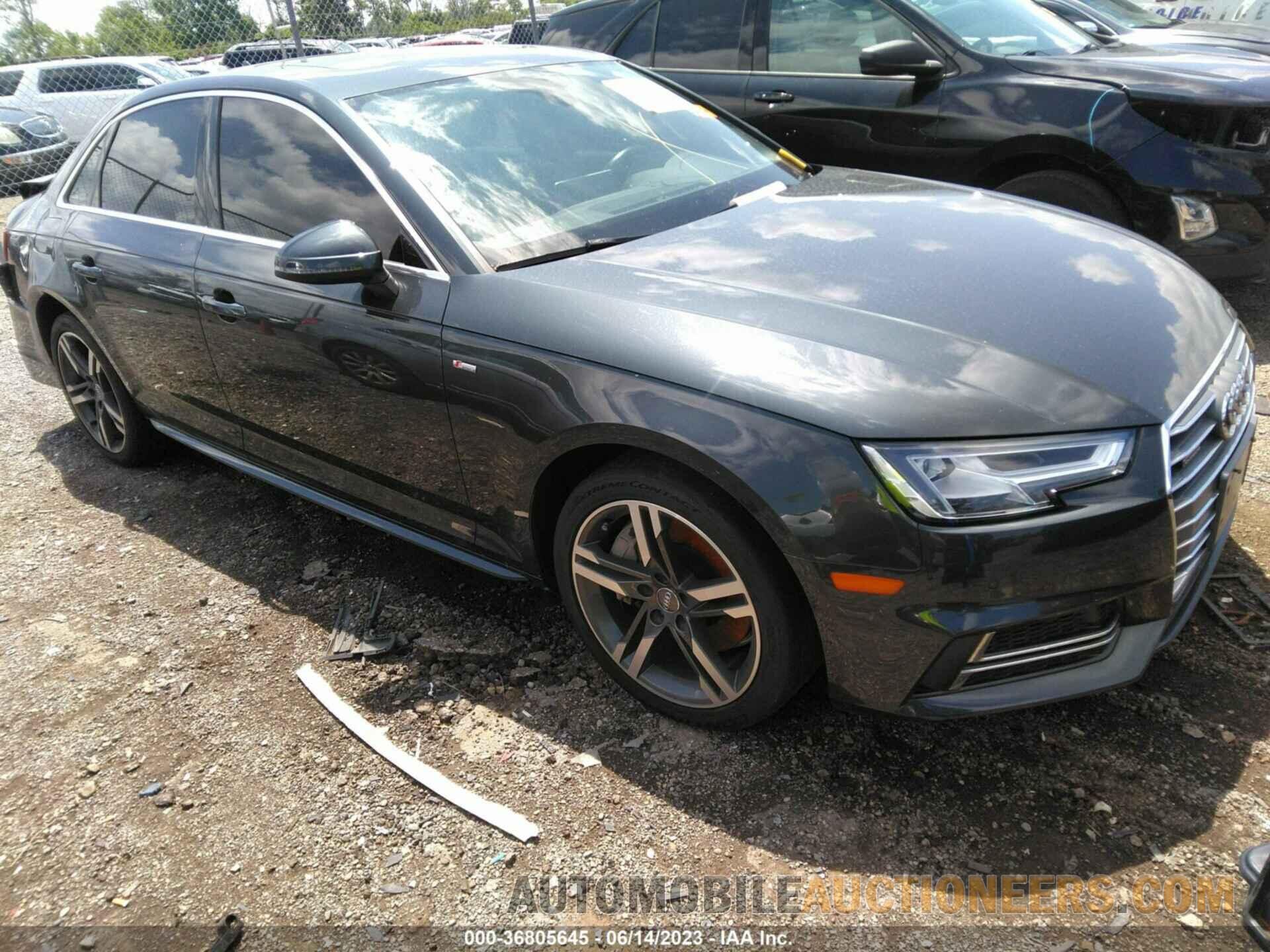 WAUENAF40HN014225 AUDI A4 2017