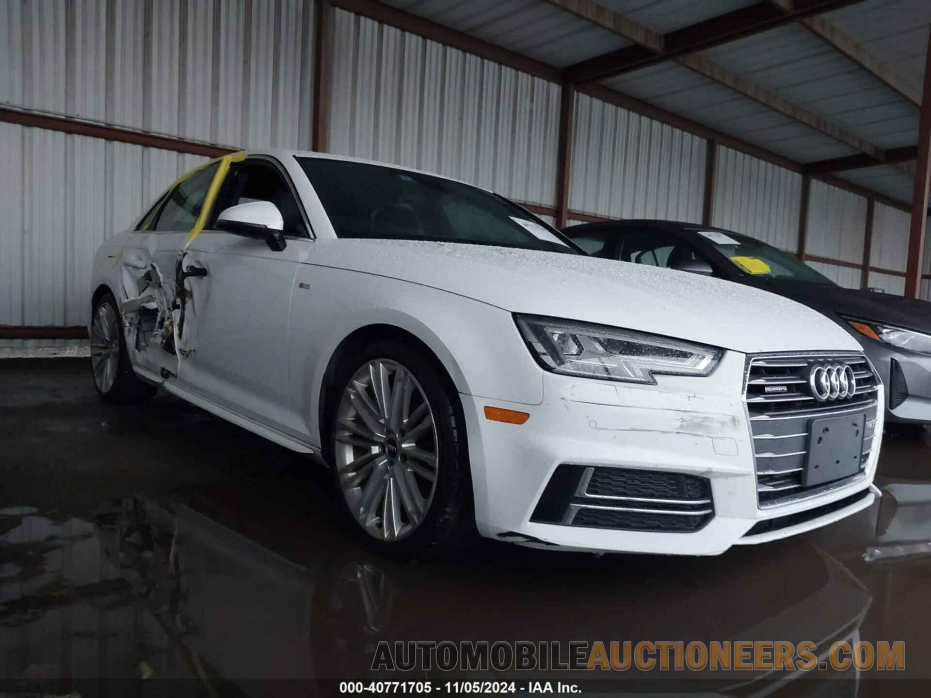 WAUENAF40HN016508 AUDI A4 2017