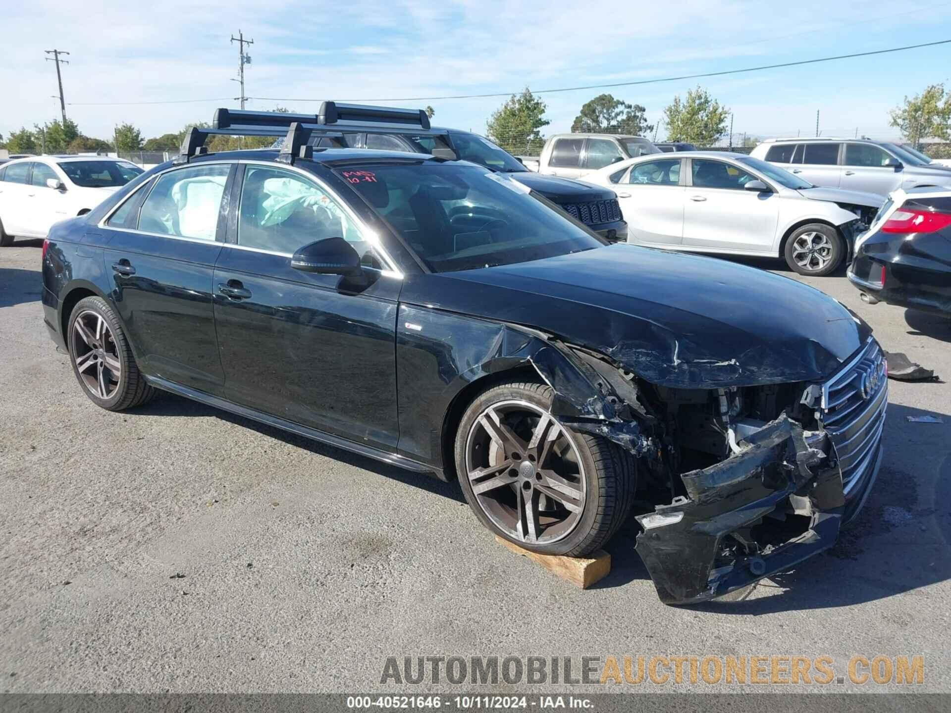 WAUENAF40HN020512 AUDI A4 2017