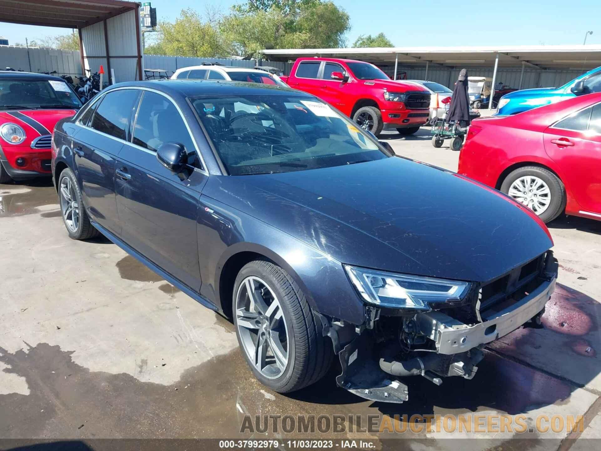 WAUENAF40HN024611 AUDI A4 2017