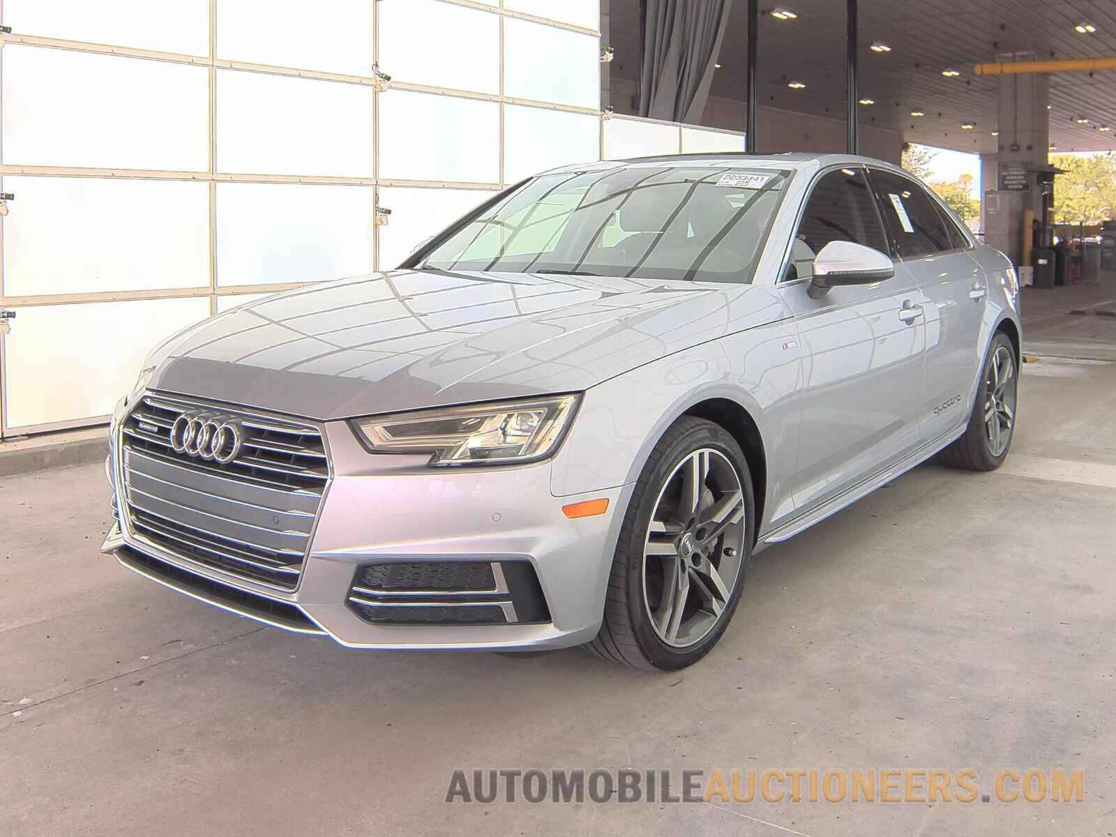 WAUENAF40HN036354 Audi A4 Sedan 2017