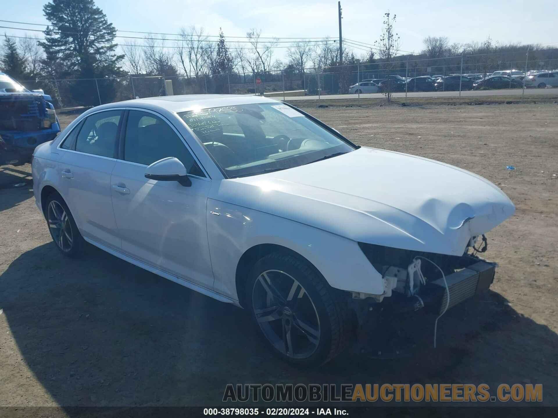 WAUENAF40HN037097 AUDI A4 2017