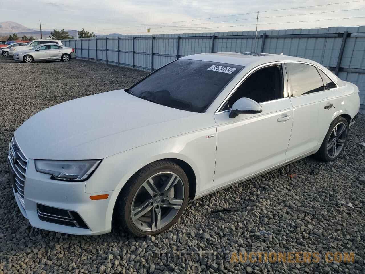 WAUENAF40HN049427 AUDI A4 2017