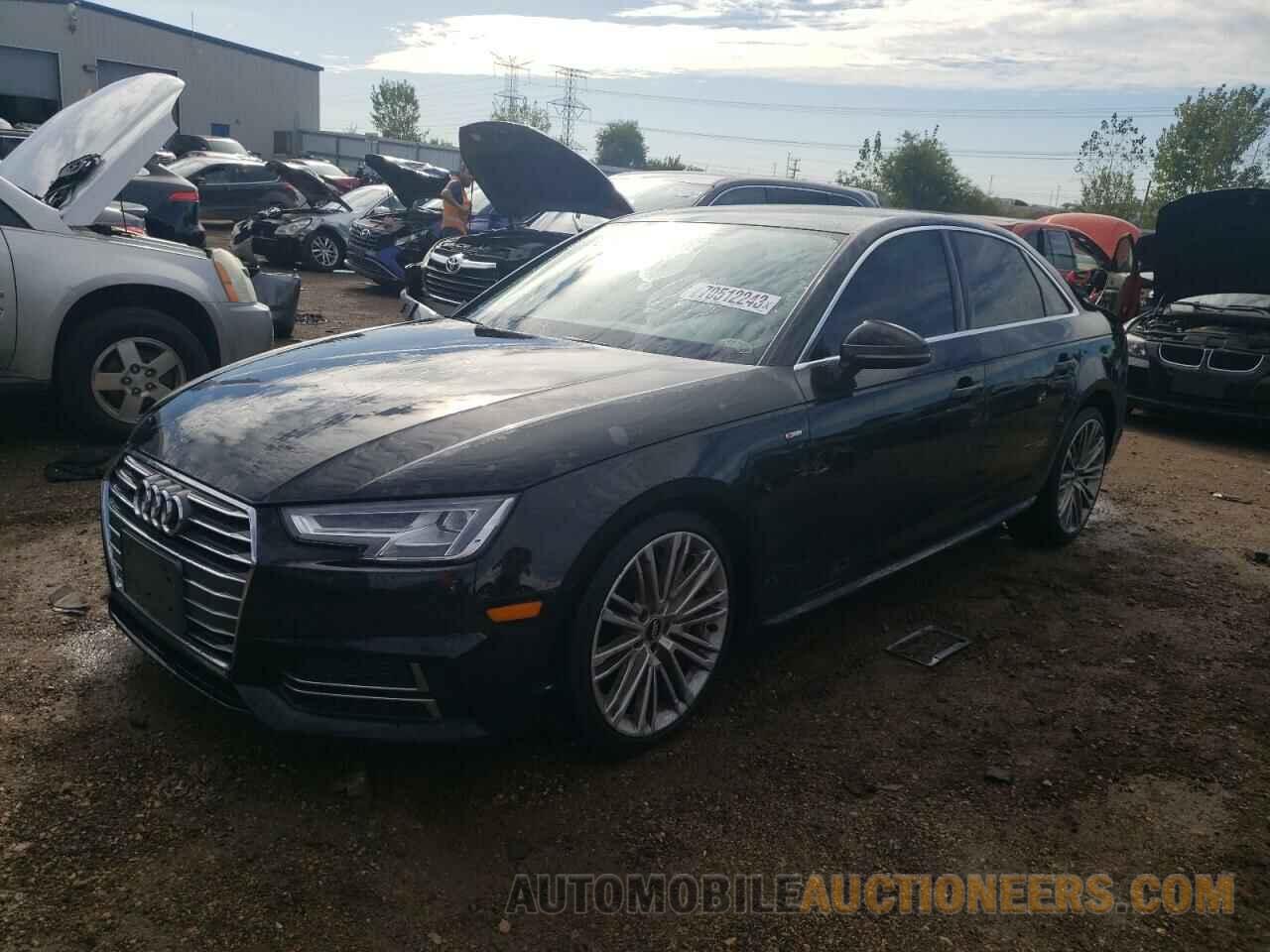 WAUENAF40HN056166 AUDI A4 2017