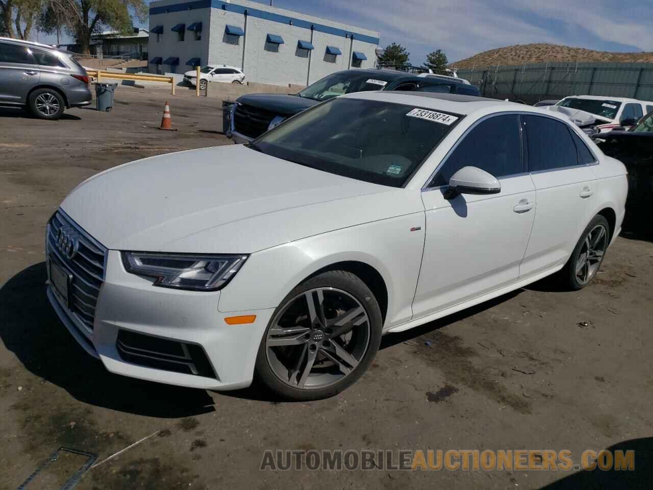 WAUENAF40JA027649 AUDI A4 2018