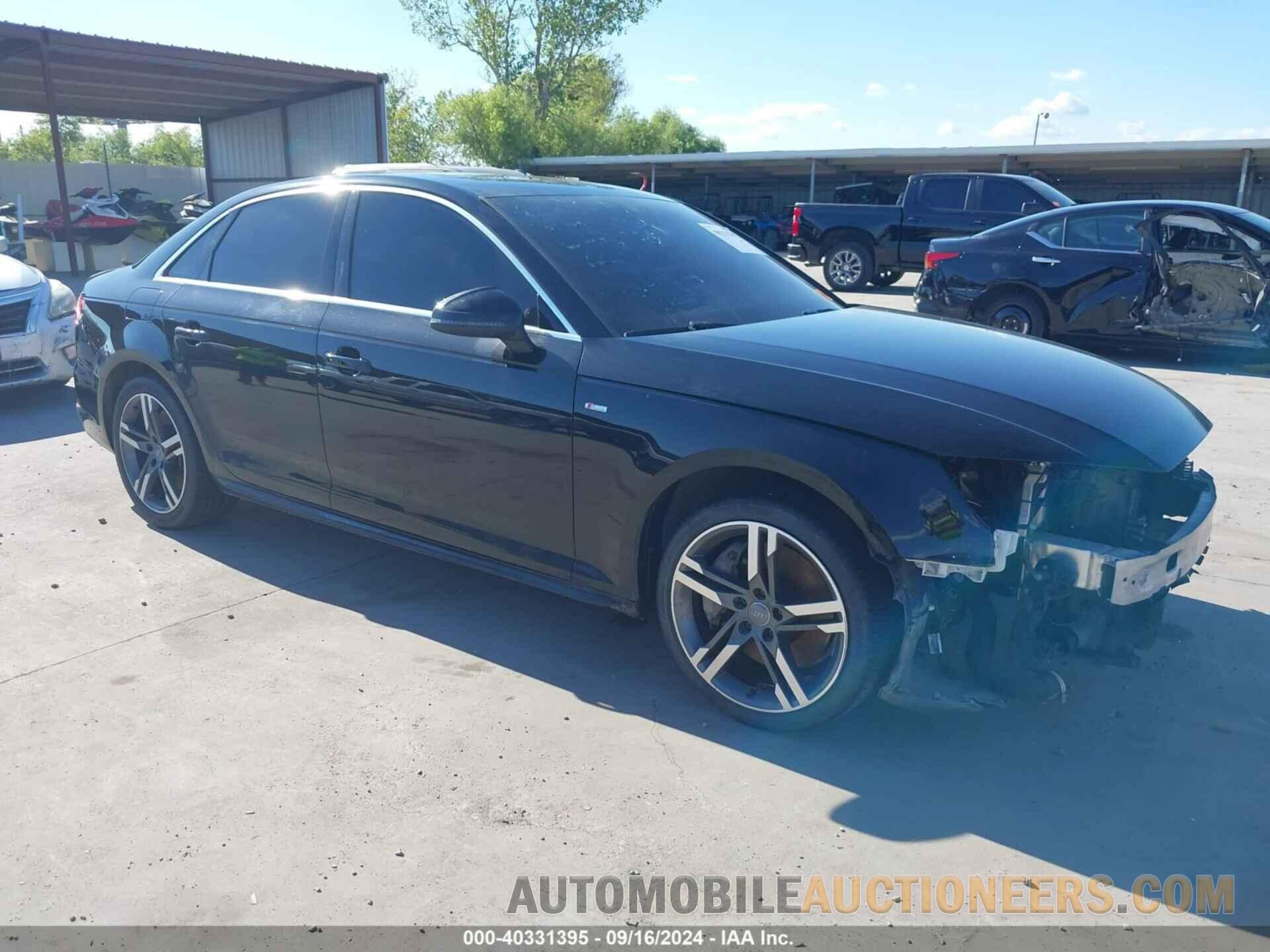 WAUENAF40JA048971 AUDI A4 2018