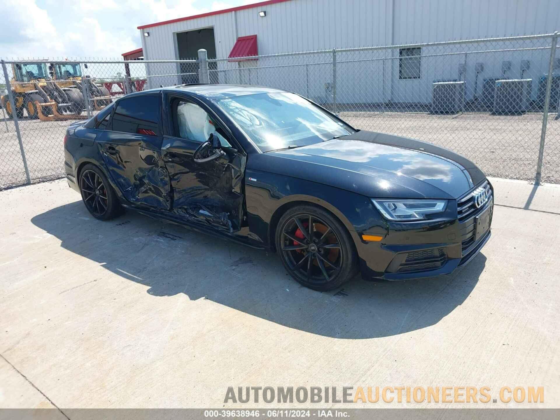 WAUENAF40JA100163 AUDI A4 2018