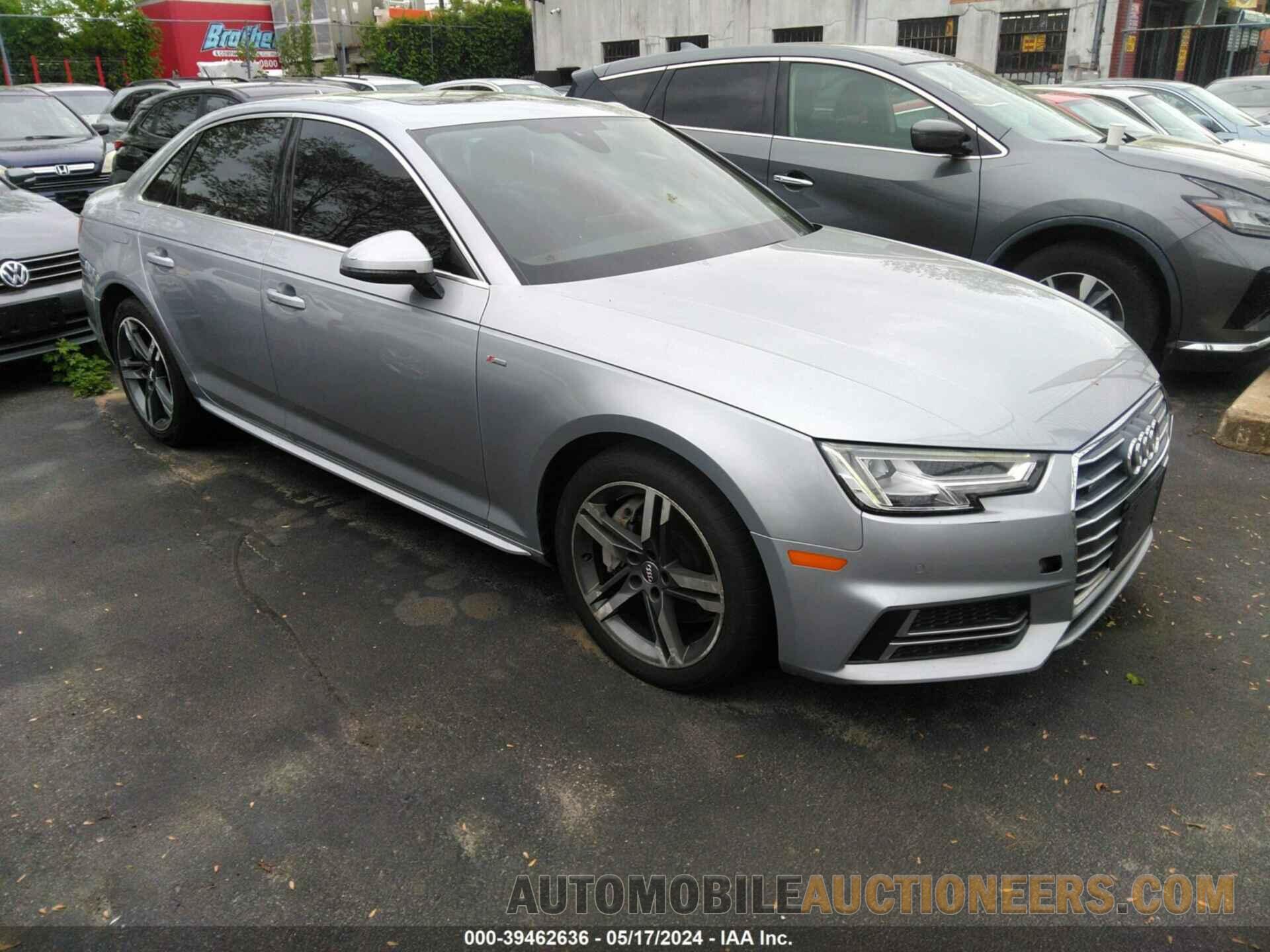 WAUENAF40JA110529 AUDI A4 2018