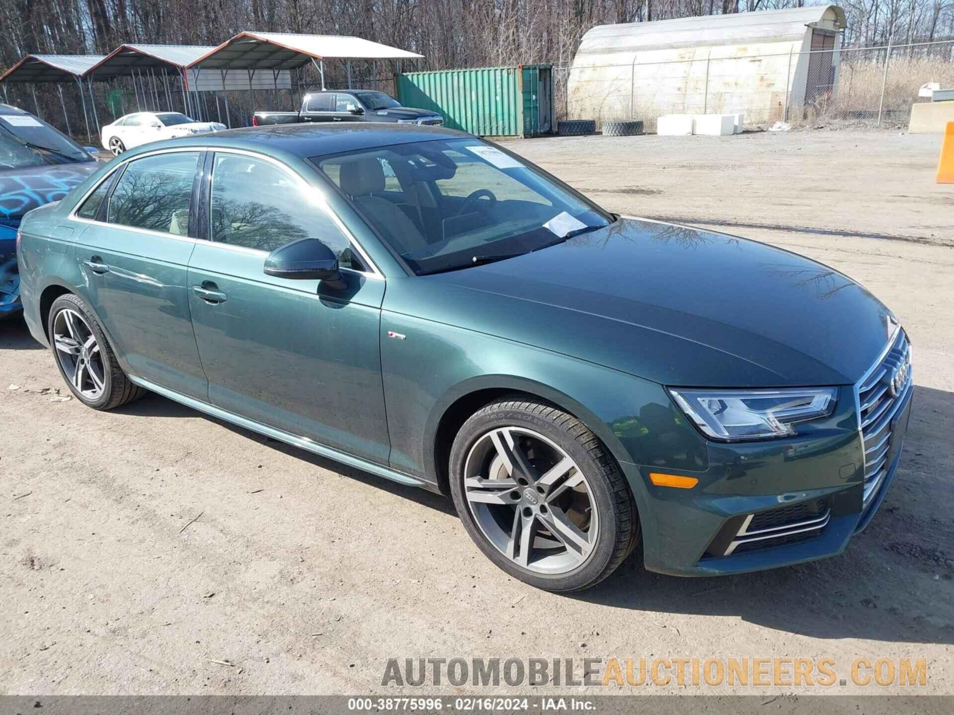 WAUENAF40JA201798 AUDI A4 2018