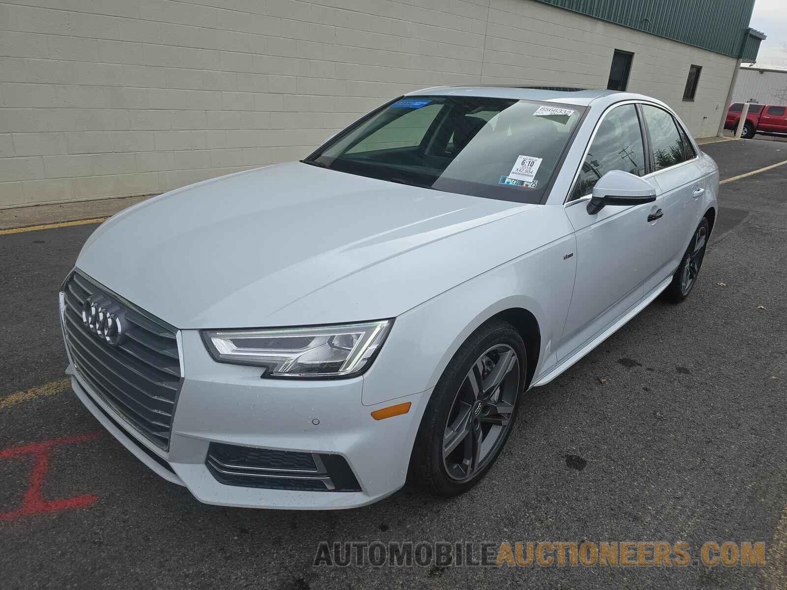 WAUENAF40JA210128 Audi A4 Sedan 2018