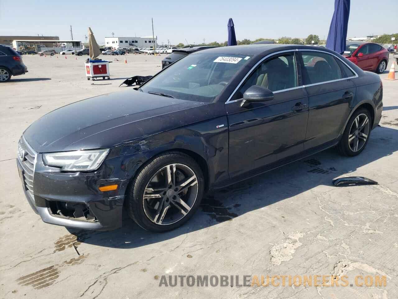 WAUENAF40JN004686 AUDI A4 2018