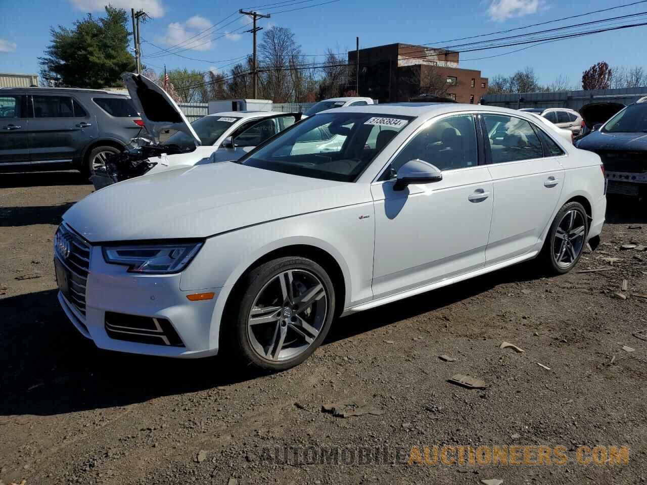 WAUENAF40JN014473 AUDI A4 2018