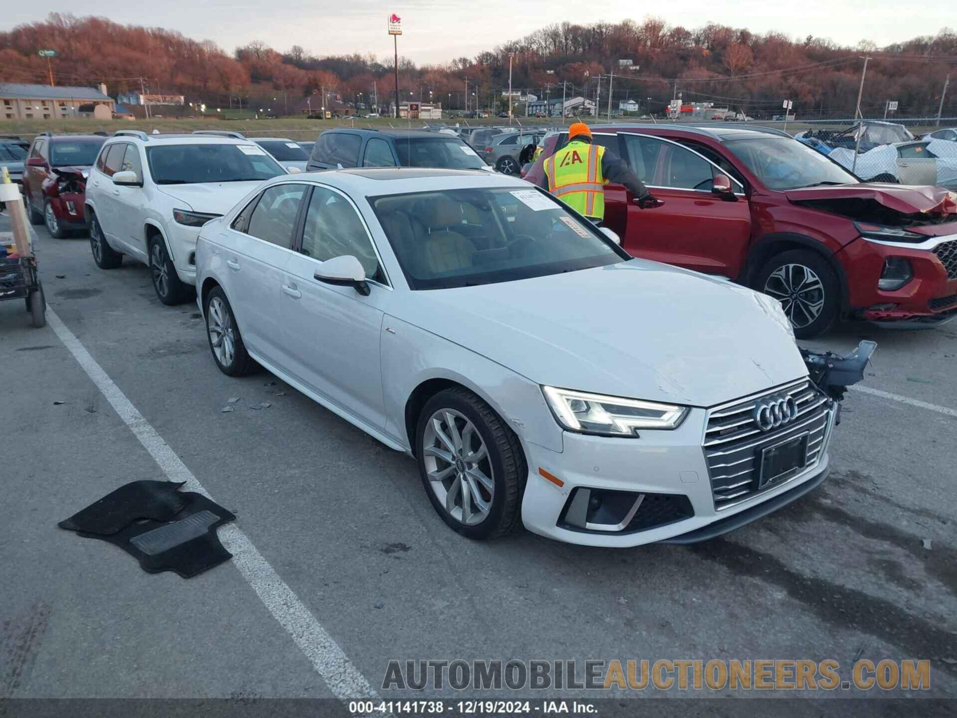 WAUENAF40KN001420 AUDI A4 2019