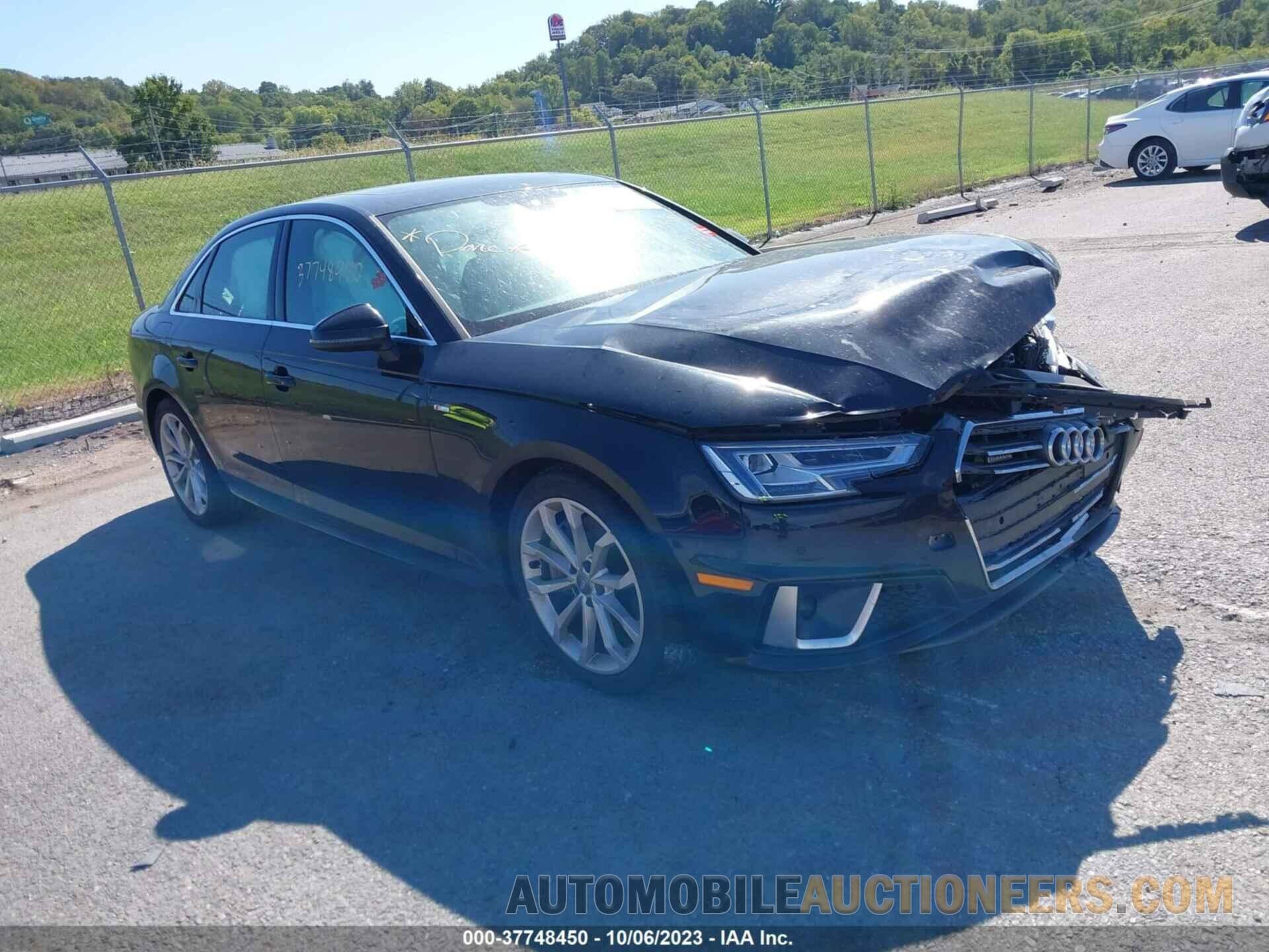 WAUENAF40KN019609 AUDI A4 2019