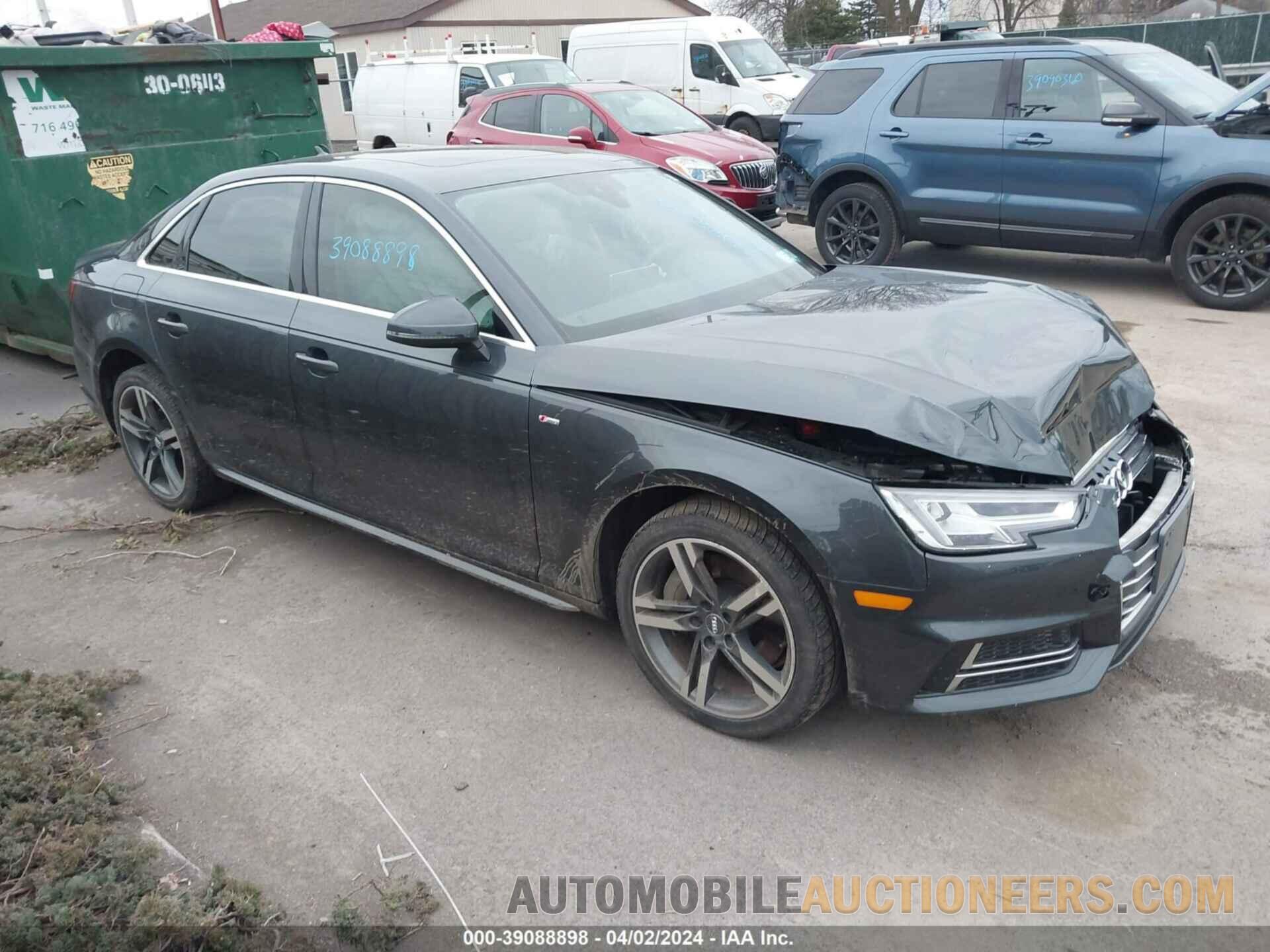 WAUENAF41HN001094 AUDI A4 2017