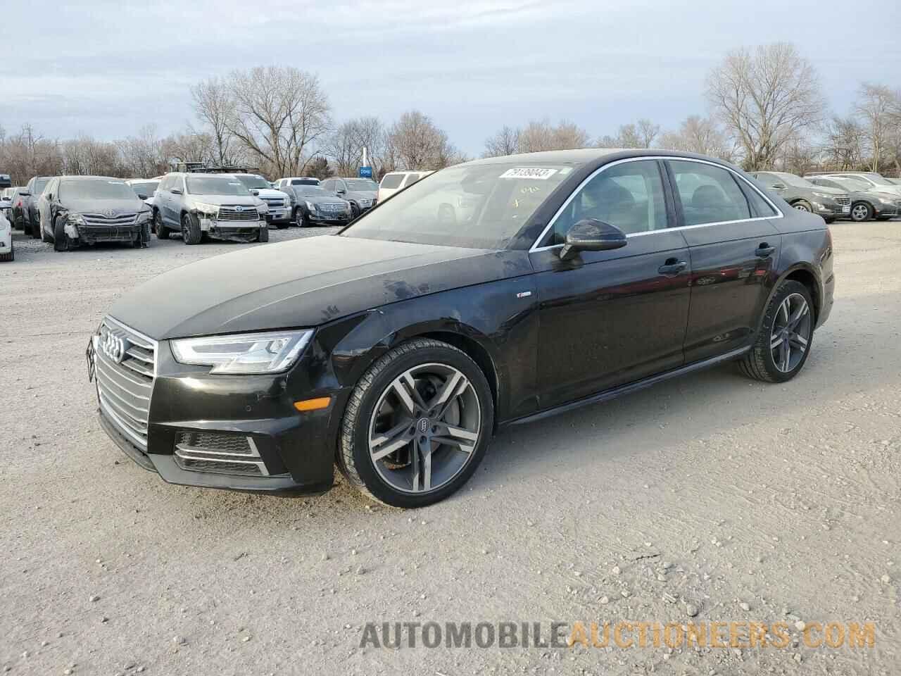 WAUENAF41HN007672 AUDI A4 2017