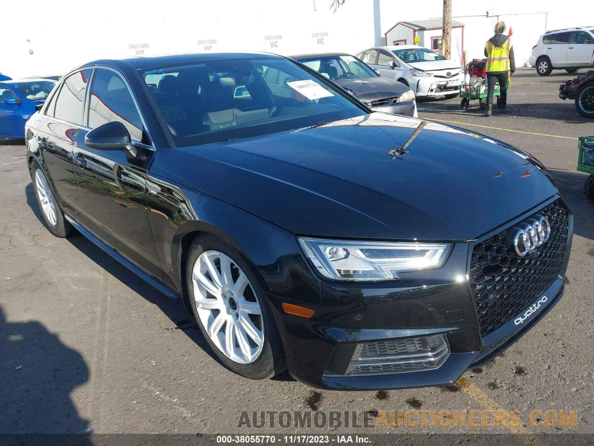 WAUENAF41HN011818 AUDI A4 2017