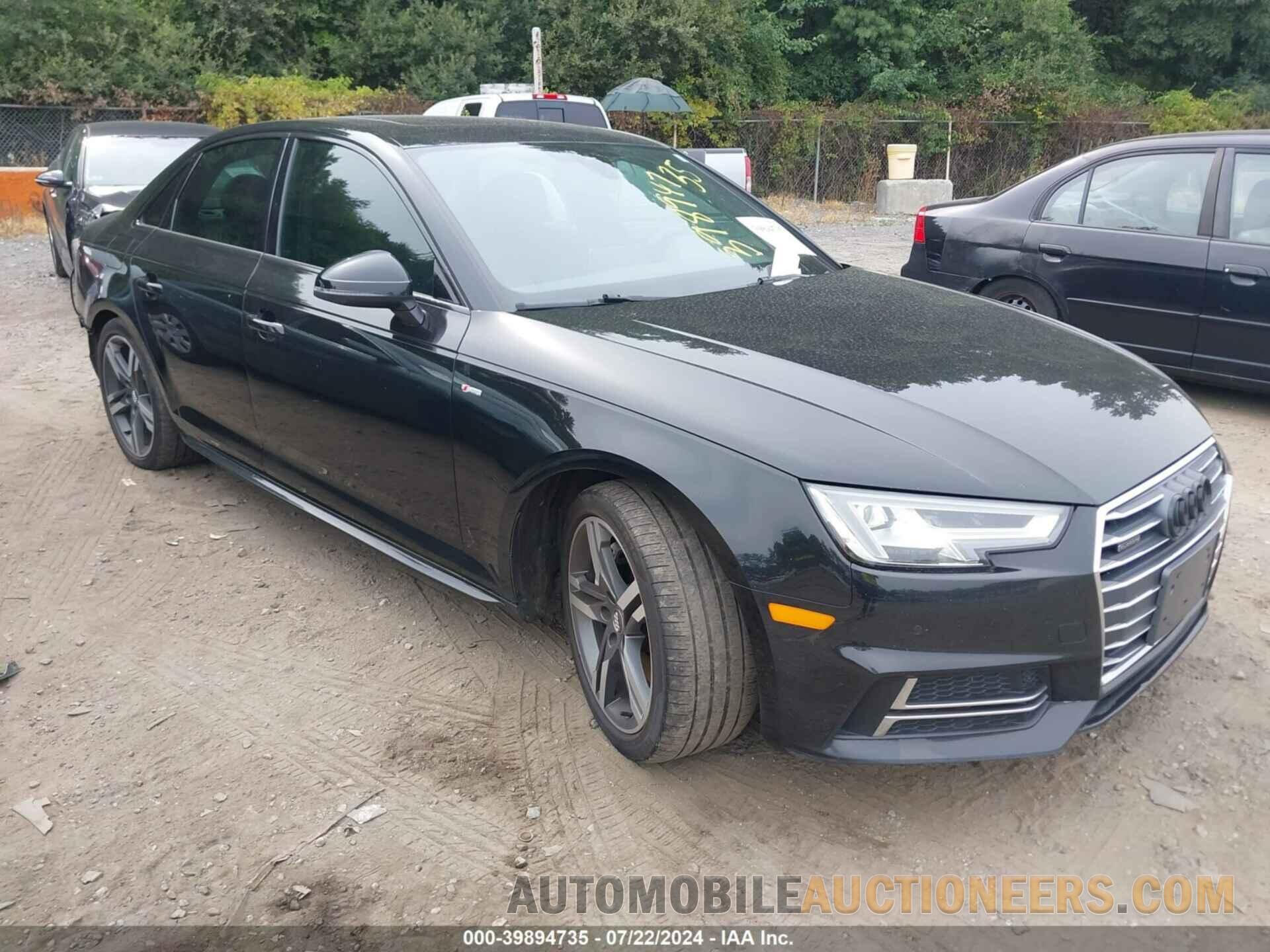 WAUENAF41HN016419 AUDI A4 2017