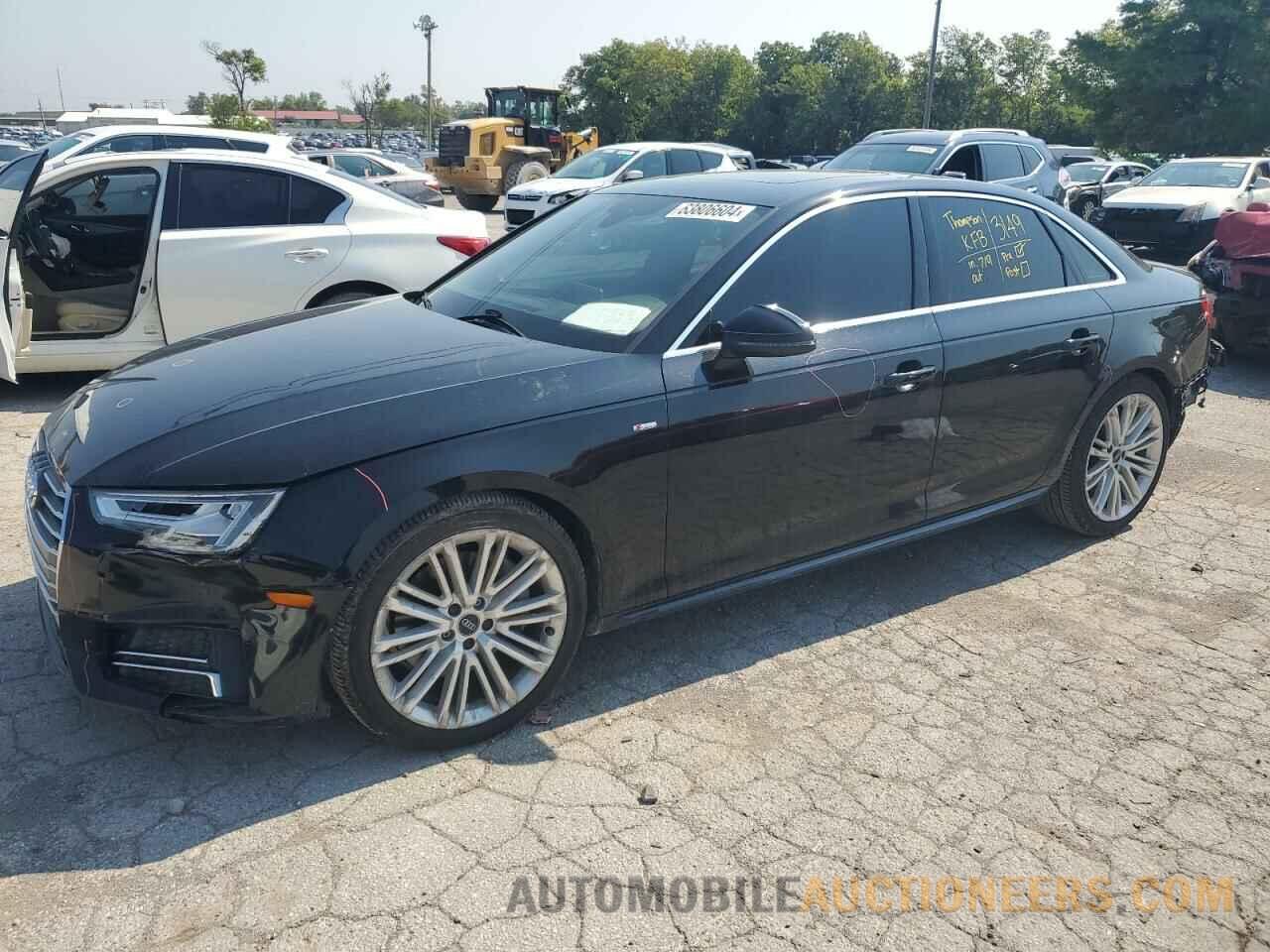 WAUENAF41HN016453 AUDI A4 2017