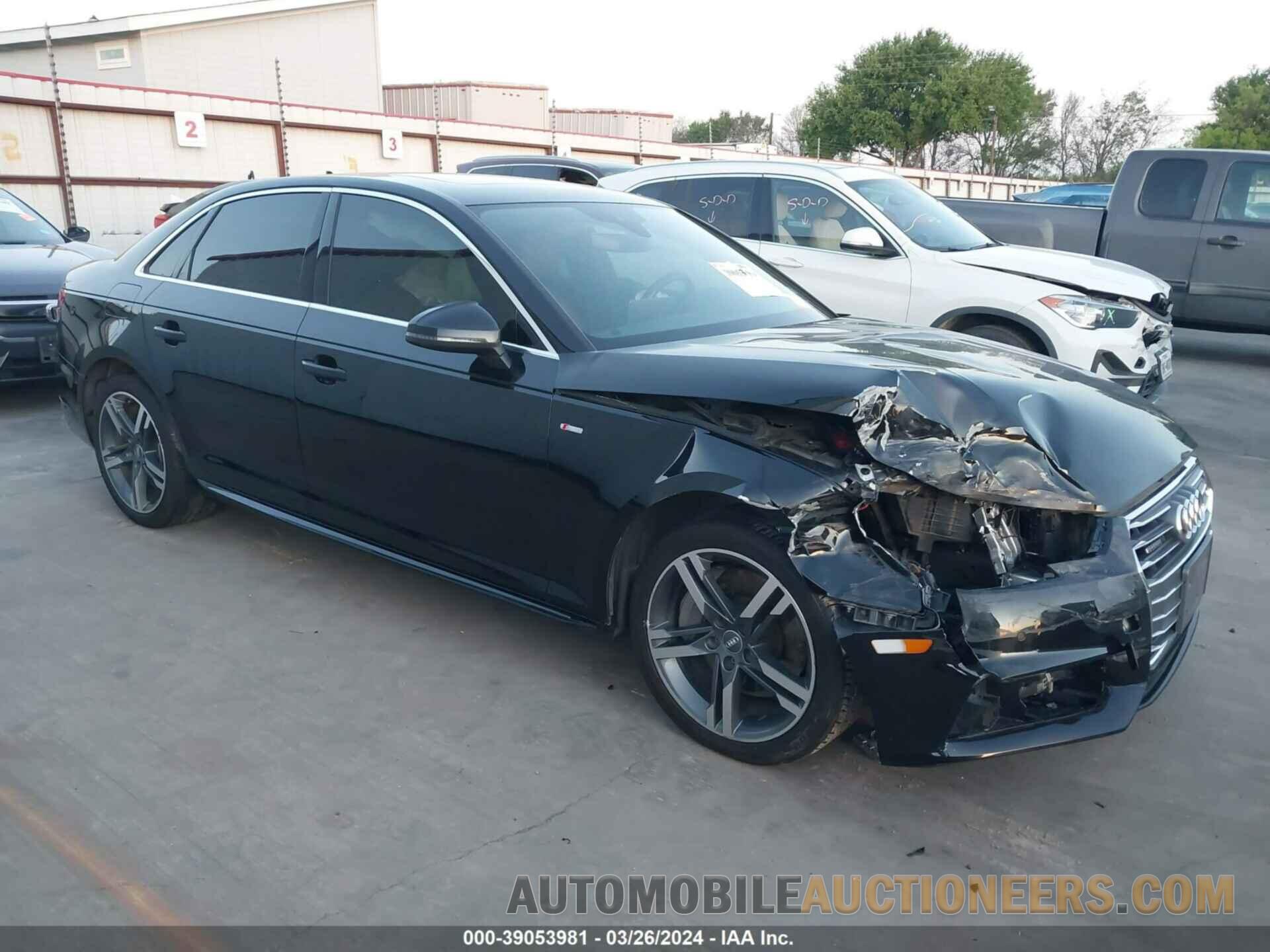 WAUENAF41HN016694 AUDI A4 2017