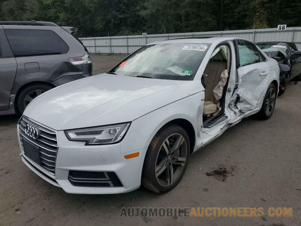 WAUENAF41JA026252 AUDI A4 2018